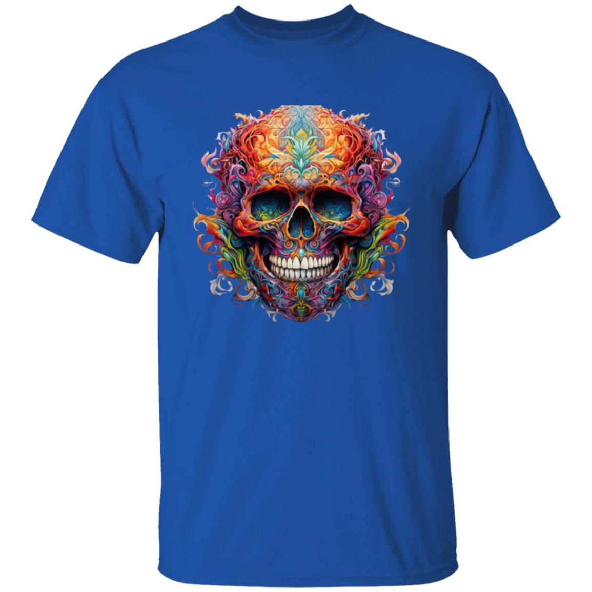 Oversized T-Shirt Ornamental Skull