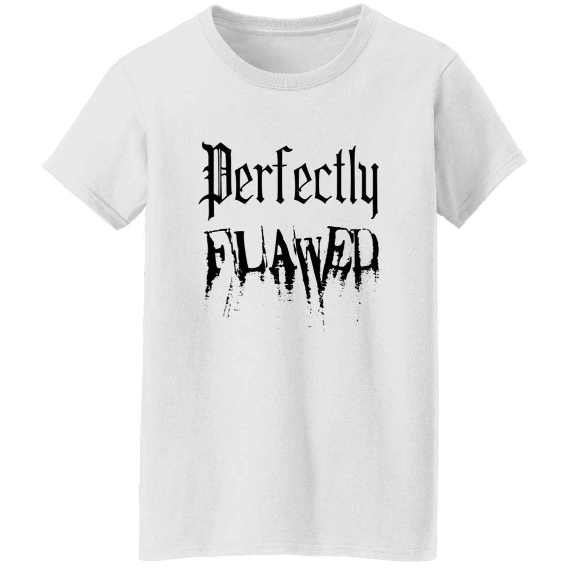 Oversized T-Shirt Perfectly Flawed (Black)