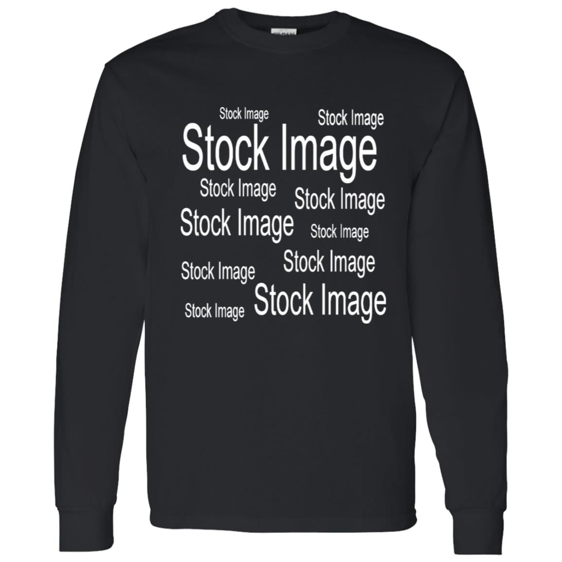 LS T-Shirt Stock Images (White)