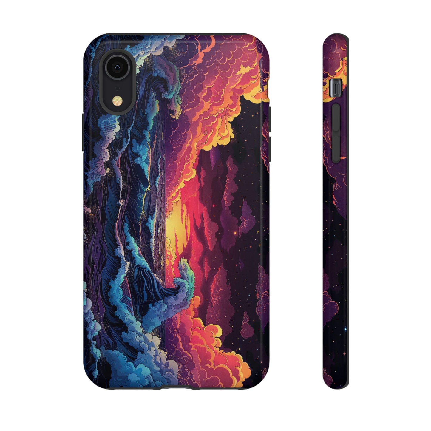 Copy of Artistic Crescent Moon Phone Case — Dreamy Starry Night Protection