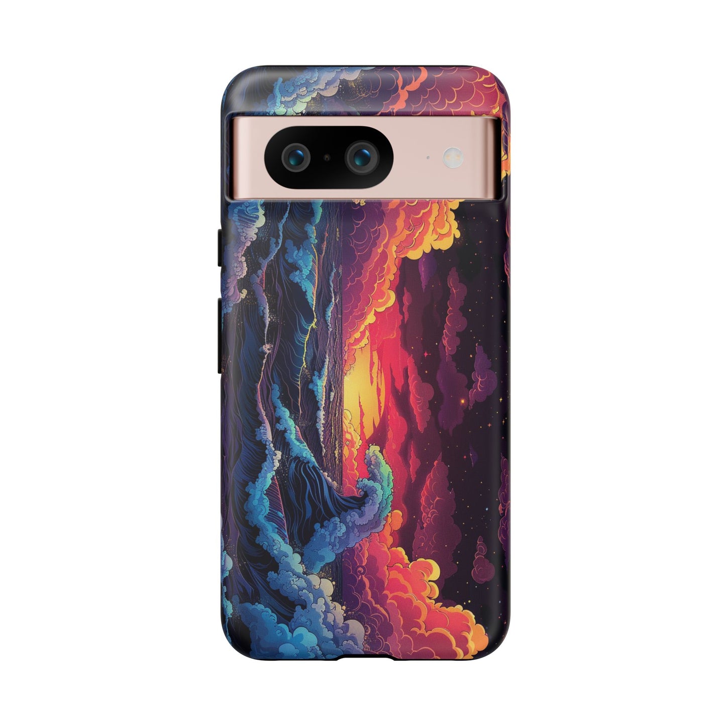 Copy of Copy of Artistic Crescent Moon Phone Case — Dreamy Starry Night Protection