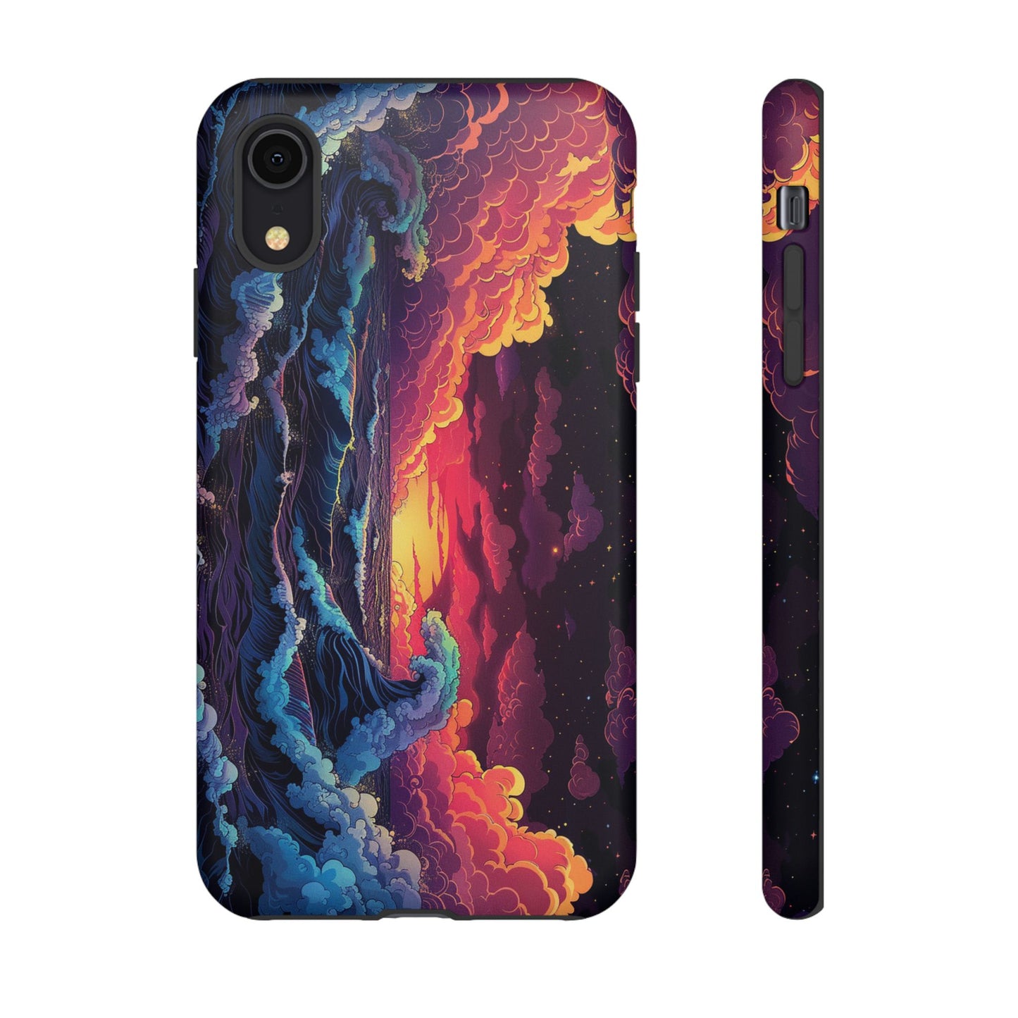 Copy of Artistic Crescent Moon Phone Case — Dreamy Starry Night Protection