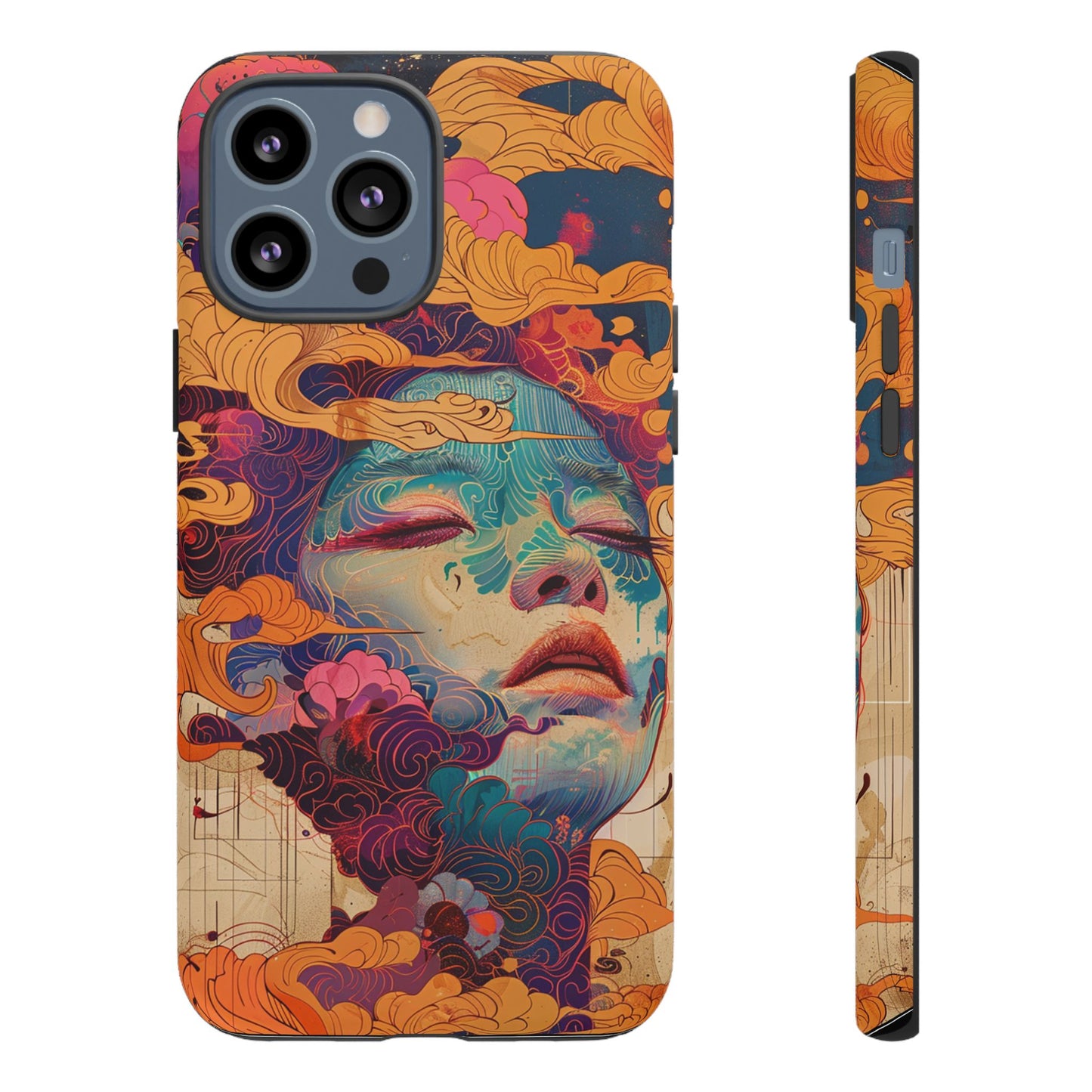 Copy of Artistic Crescent Moon Phone Case — Dreamy Starry Night Protection