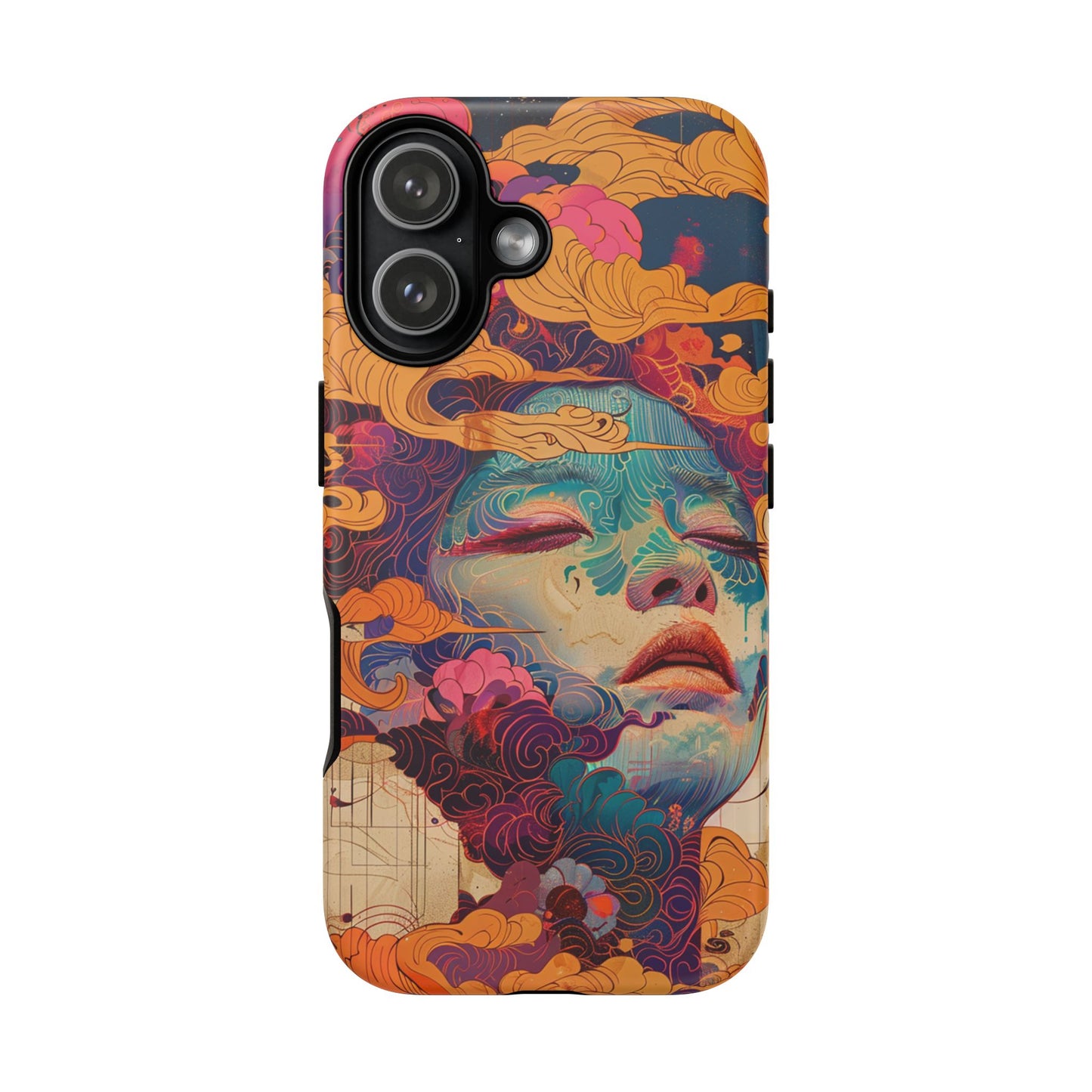 Copy of Artistic Crescent Moon Phone Case — Dreamy Starry Night Protection