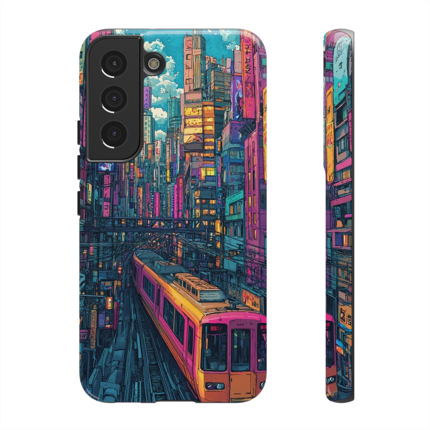 Copy of Copy of Artistic Crescent Moon Phone Case — Dreamy Starry Night Protection