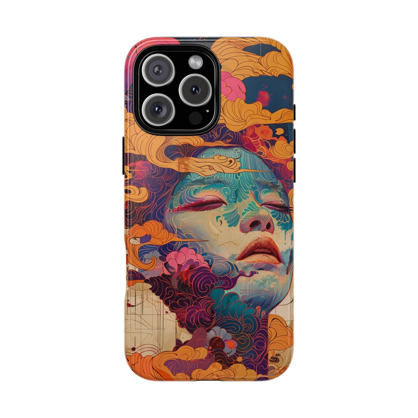 Copy of Artistic Crescent Moon Phone Case — Dreamy Starry Night Protection