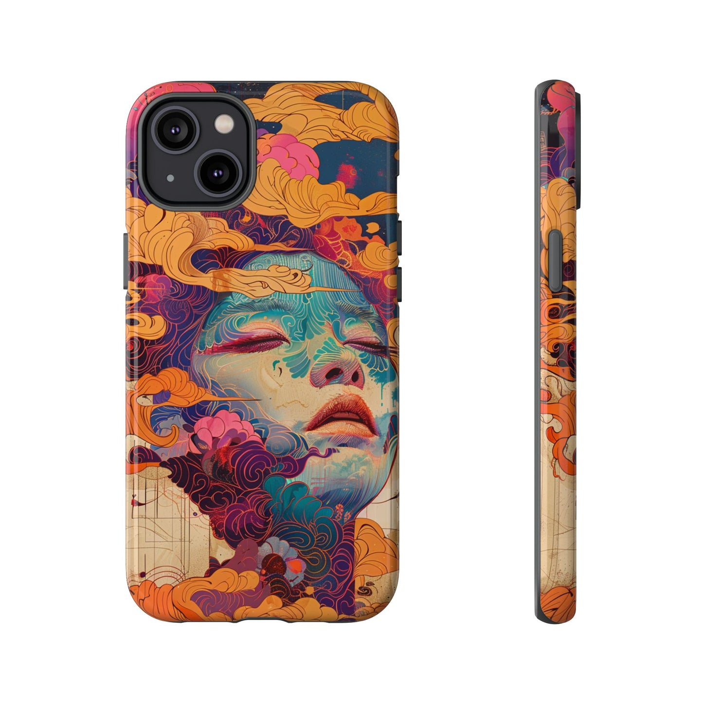 Copy of Artistic Crescent Moon Phone Case — Dreamy Starry Night Protection