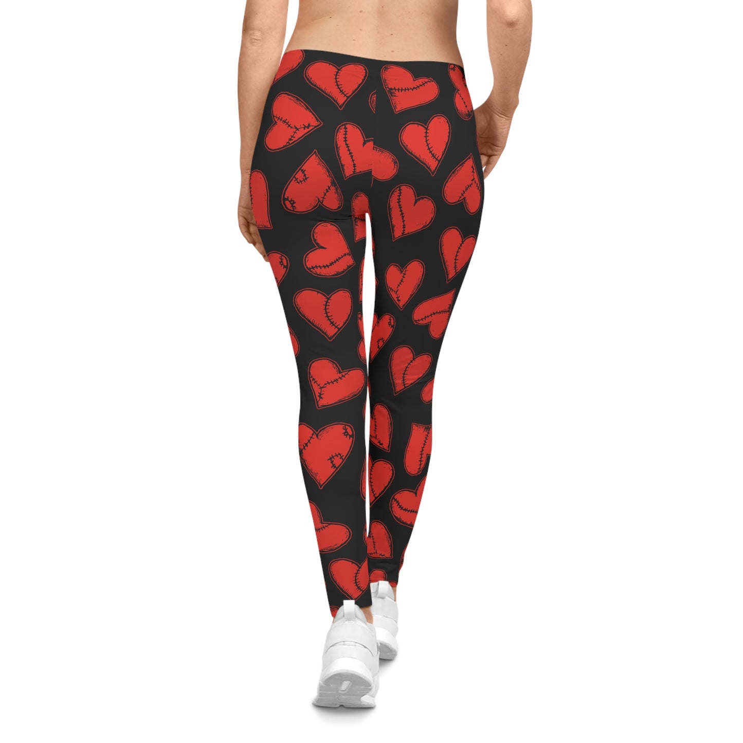 Copy of Copy of Goth Skull Bat Leggings — Women's All-Over Print Halloween Yoga Pants