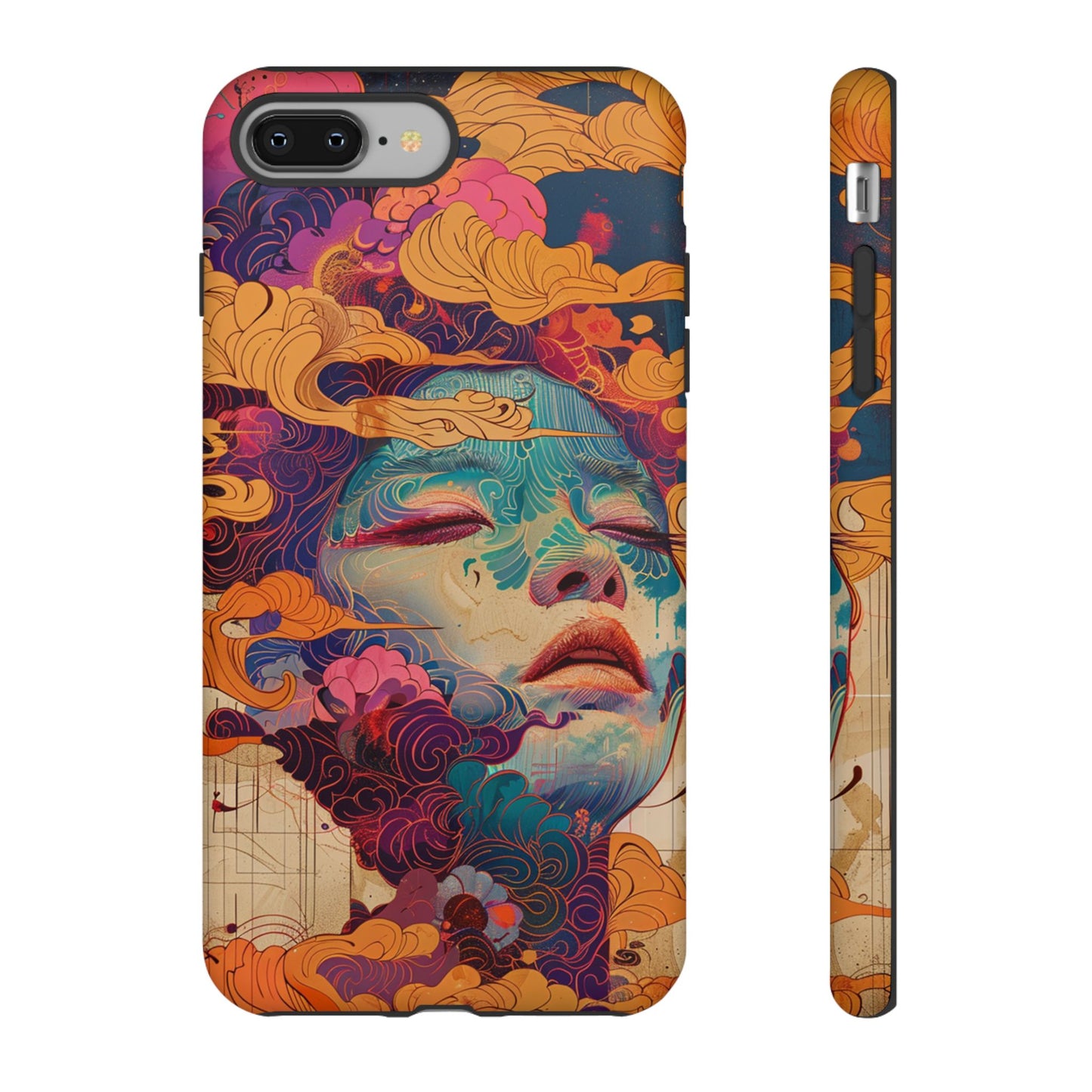 Copy of Artistic Crescent Moon Phone Case — Dreamy Starry Night Protection