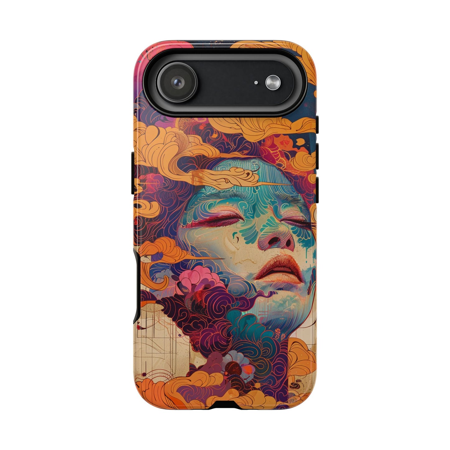 Copy of Artistic Crescent Moon Phone Case — Dreamy Starry Night Protection