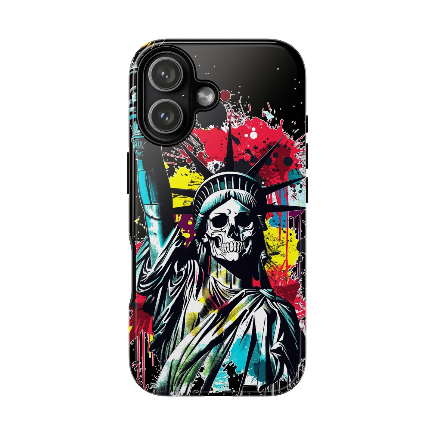 Artistic Crescent Moon Phone Case — Dreamy Starry Night Protection
