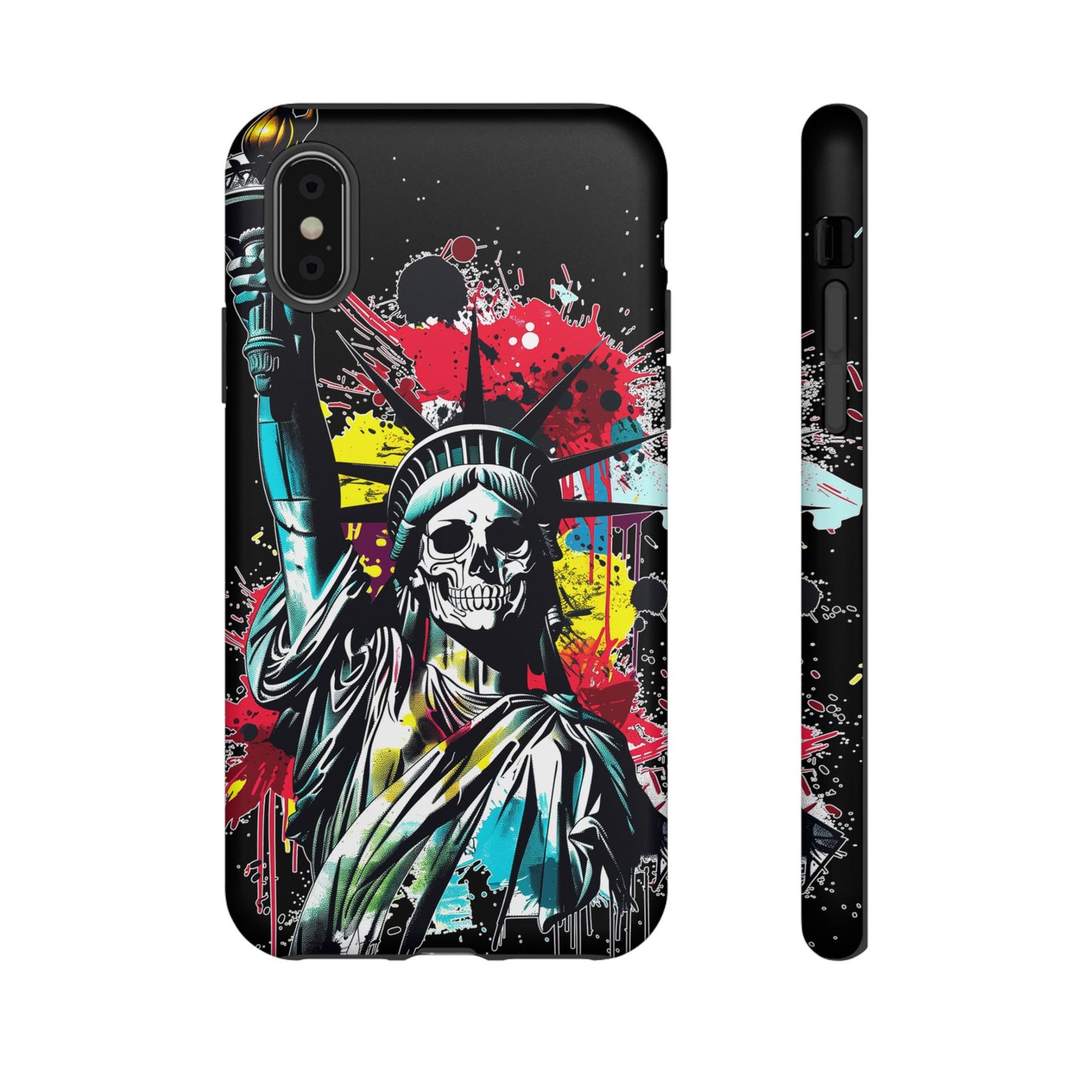 Artistic Crescent Moon Phone Case — Dreamy Starry Night Protection