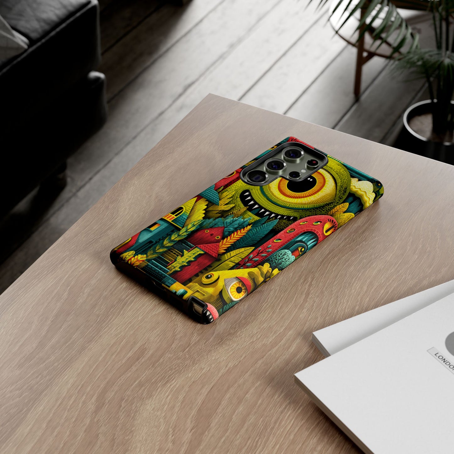 Copy of Artistic Crescent Moon Phone Case — Dreamy Starry Night Protection