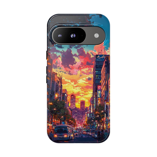Copy of Copy of Artistic Crescent Moon Phone Case — Dreamy Starry Night Protection