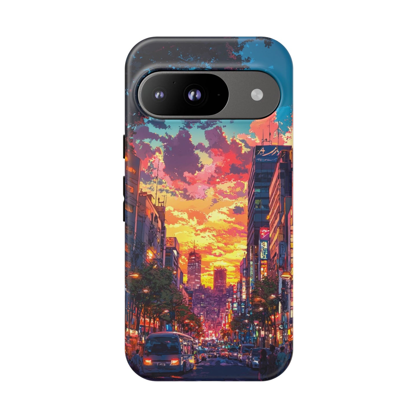 Copy of Copy of Artistic Crescent Moon Phone Case — Dreamy Starry Night Protection
