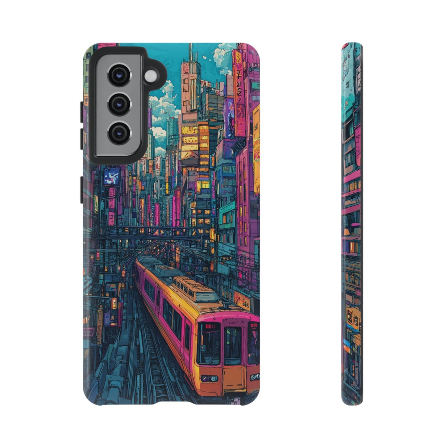 Copy of Copy of Artistic Crescent Moon Phone Case — Dreamy Starry Night Protection