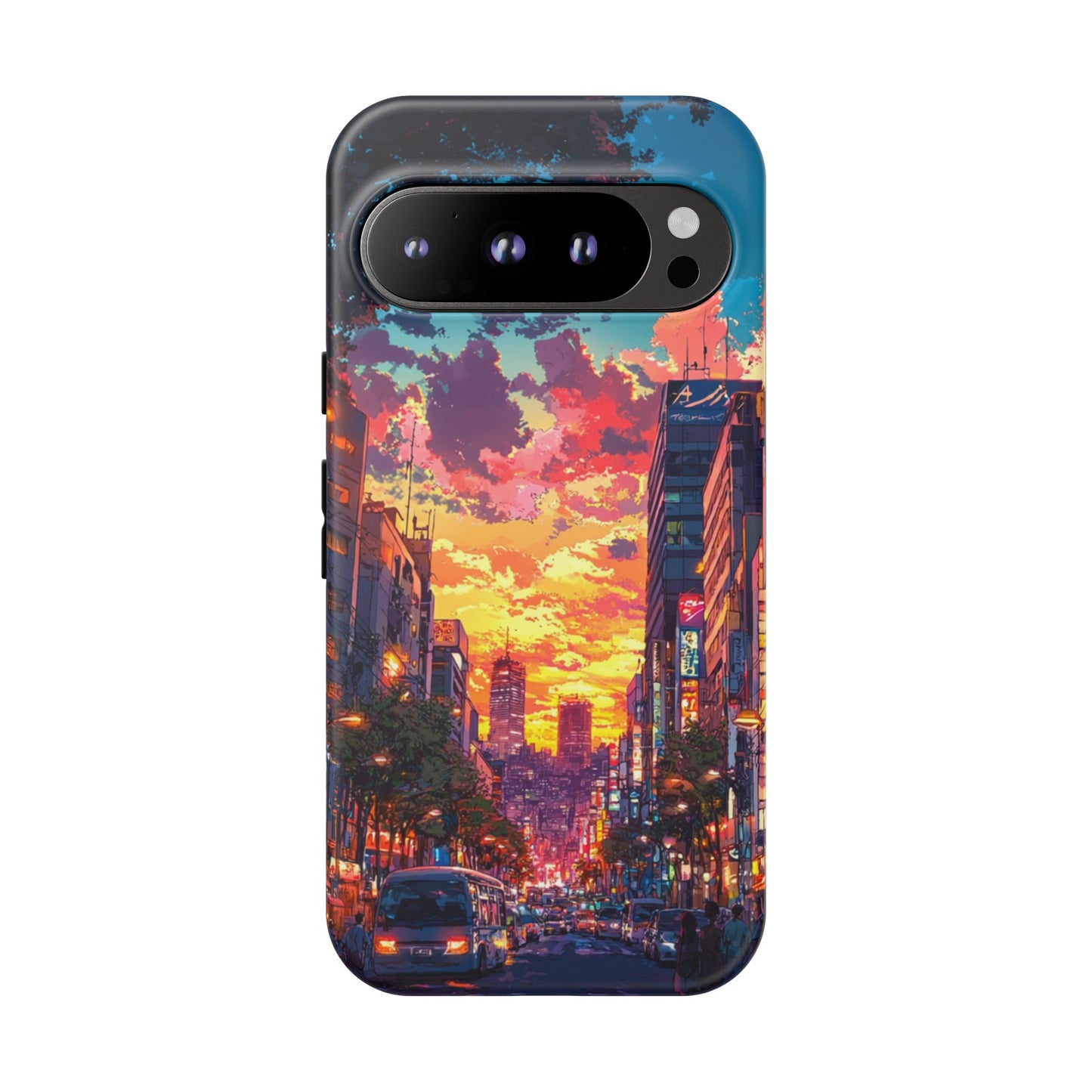 Copy of Copy of Artistic Crescent Moon Phone Case — Dreamy Starry Night Protection