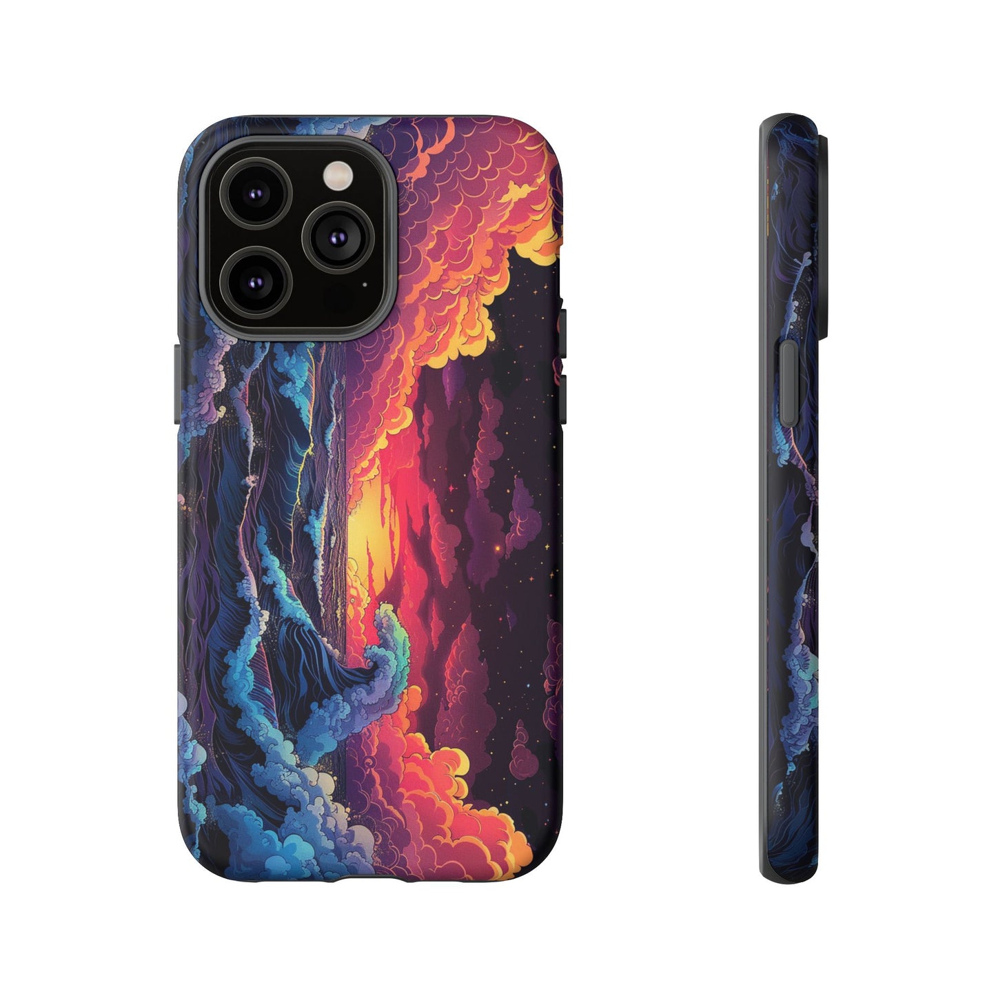Copy of Artistic Crescent Moon Phone Case — Dreamy Starry Night Protection