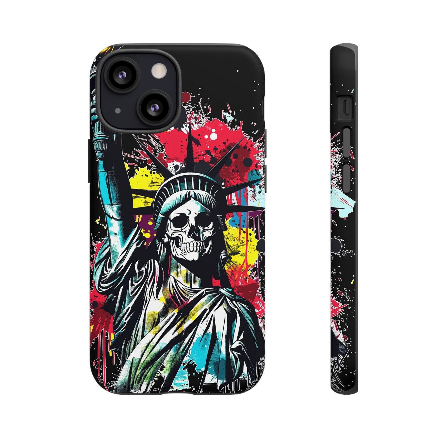 Artistic Crescent Moon Phone Case — Dreamy Starry Night Protection