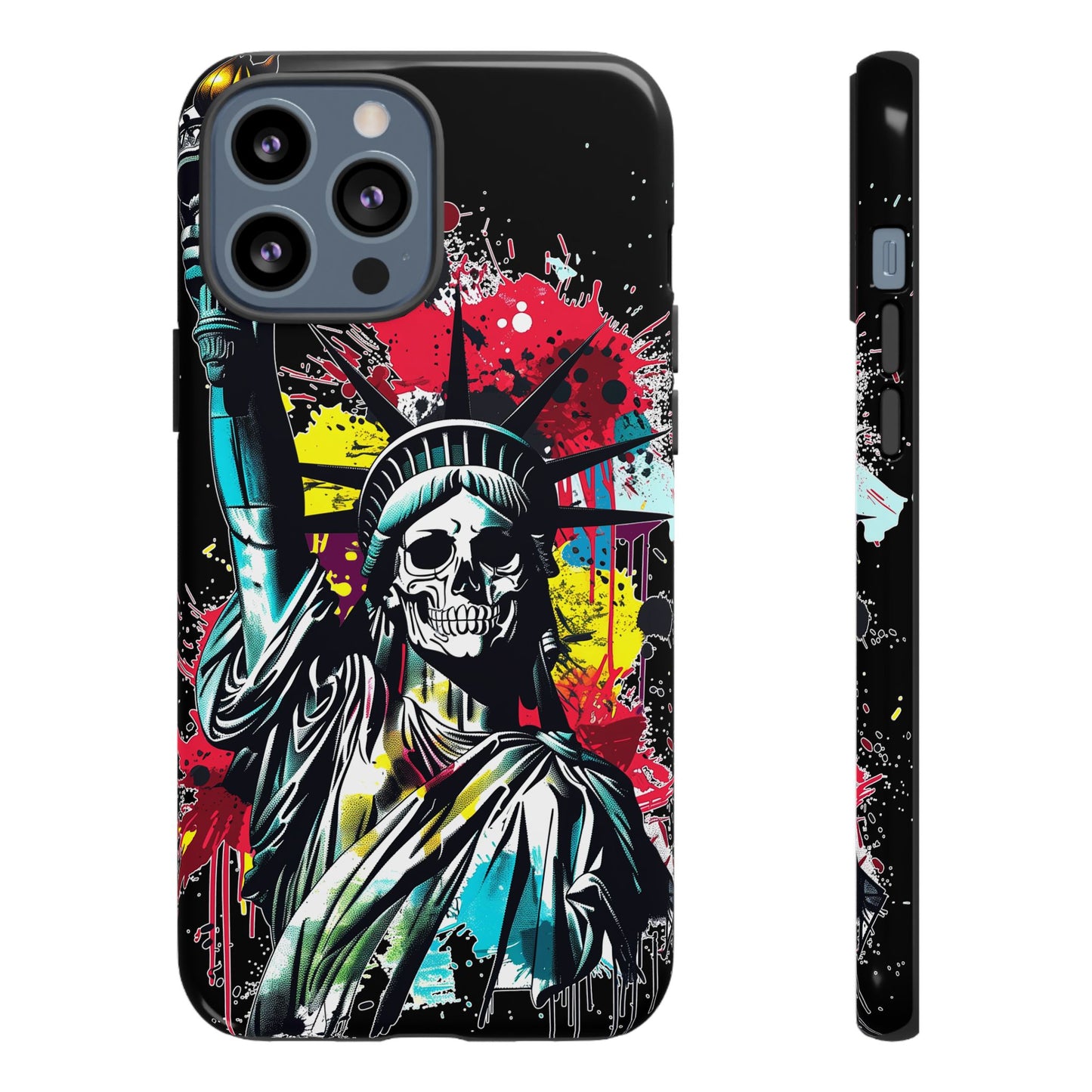 Artistic Crescent Moon Phone Case — Dreamy Starry Night Protection