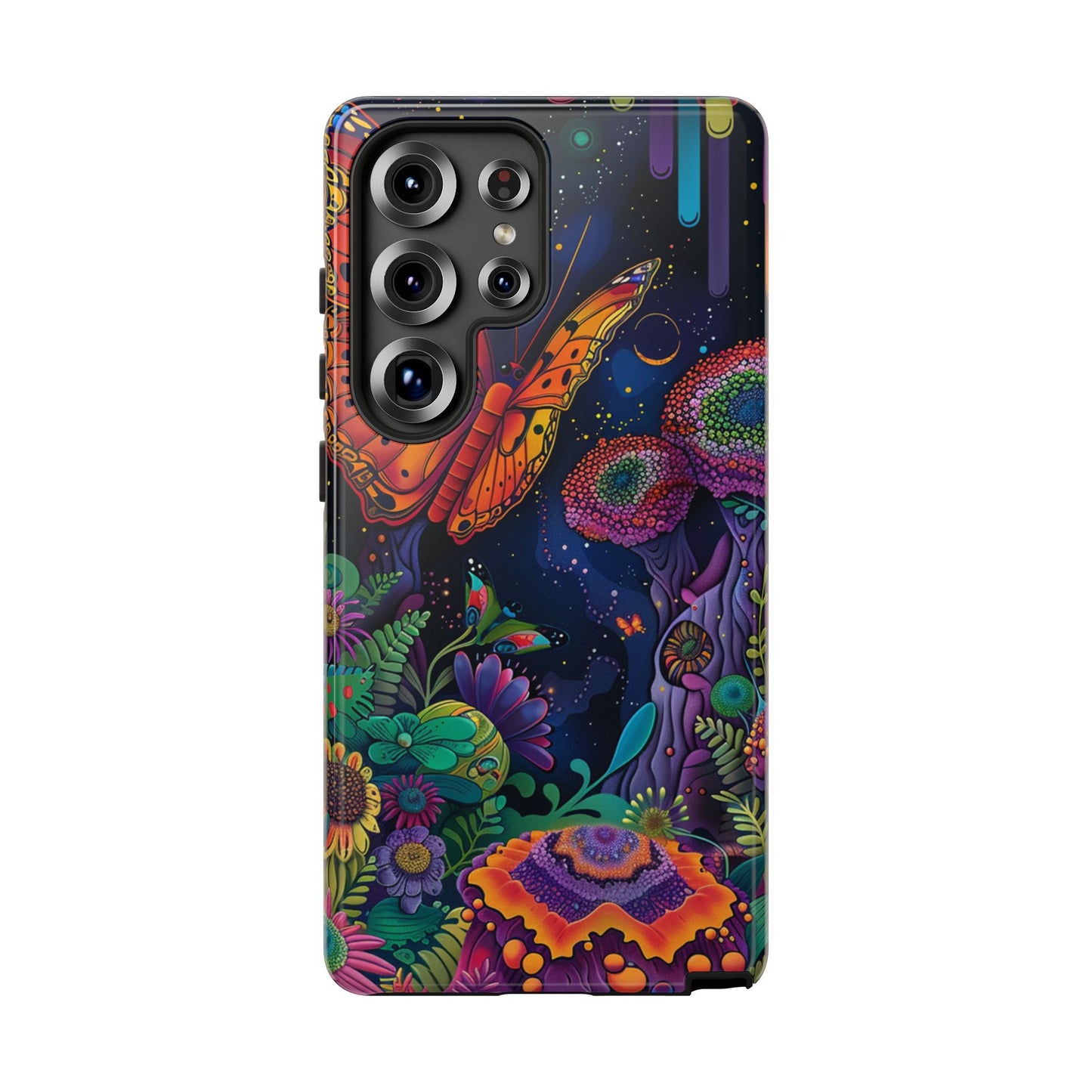 Copy of Copy of Artistic Crescent Moon Phone Case — Dreamy Starry Night Protection