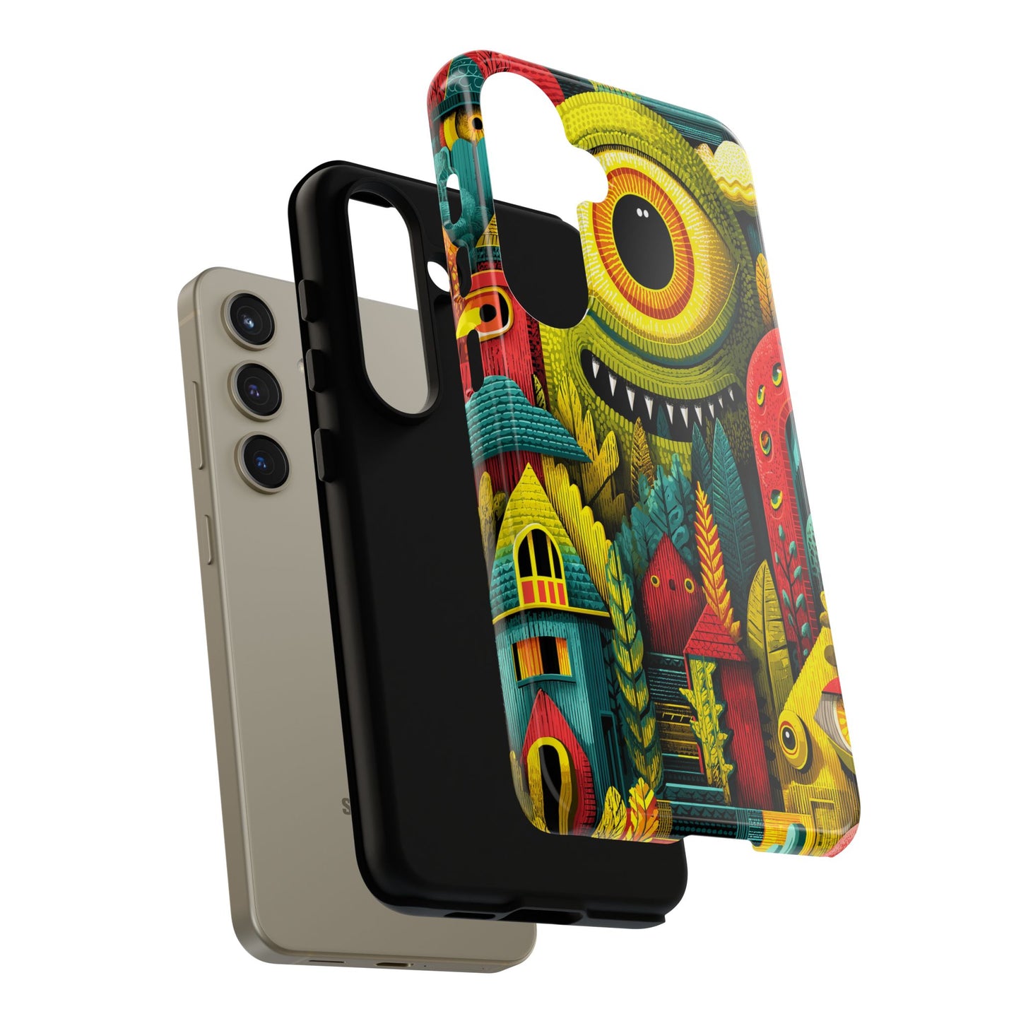 Copy of Artistic Crescent Moon Phone Case — Dreamy Starry Night Protection