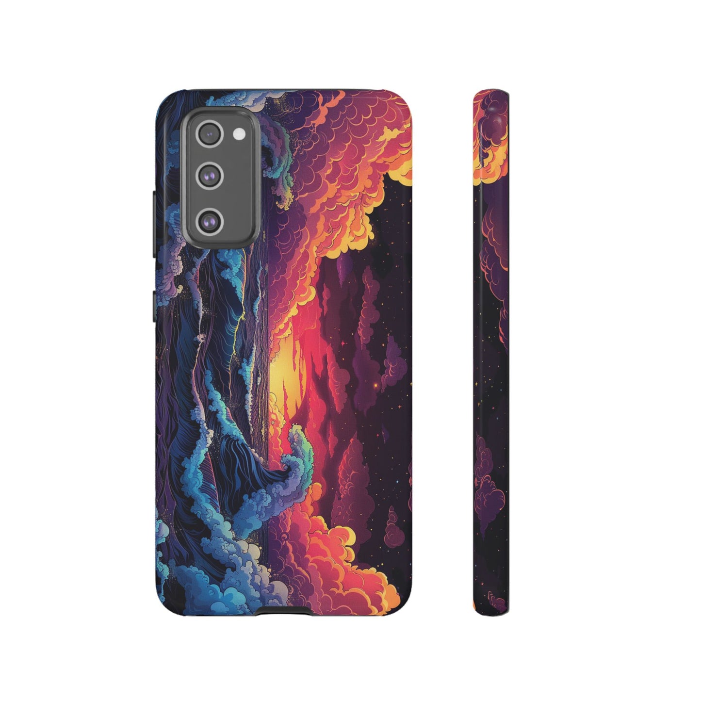 Copy of Copy of Artistic Crescent Moon Phone Case — Dreamy Starry Night Protection