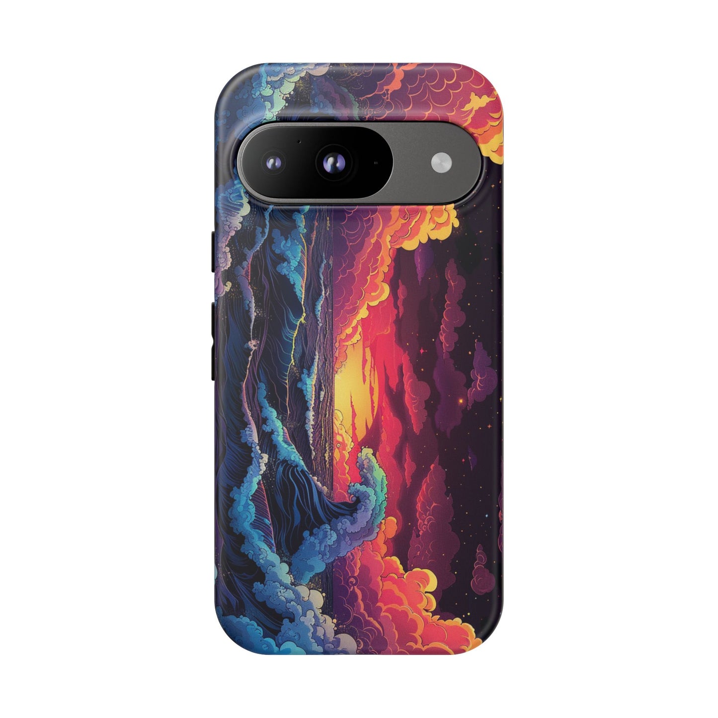 Copy of Copy of Artistic Crescent Moon Phone Case — Dreamy Starry Night Protection