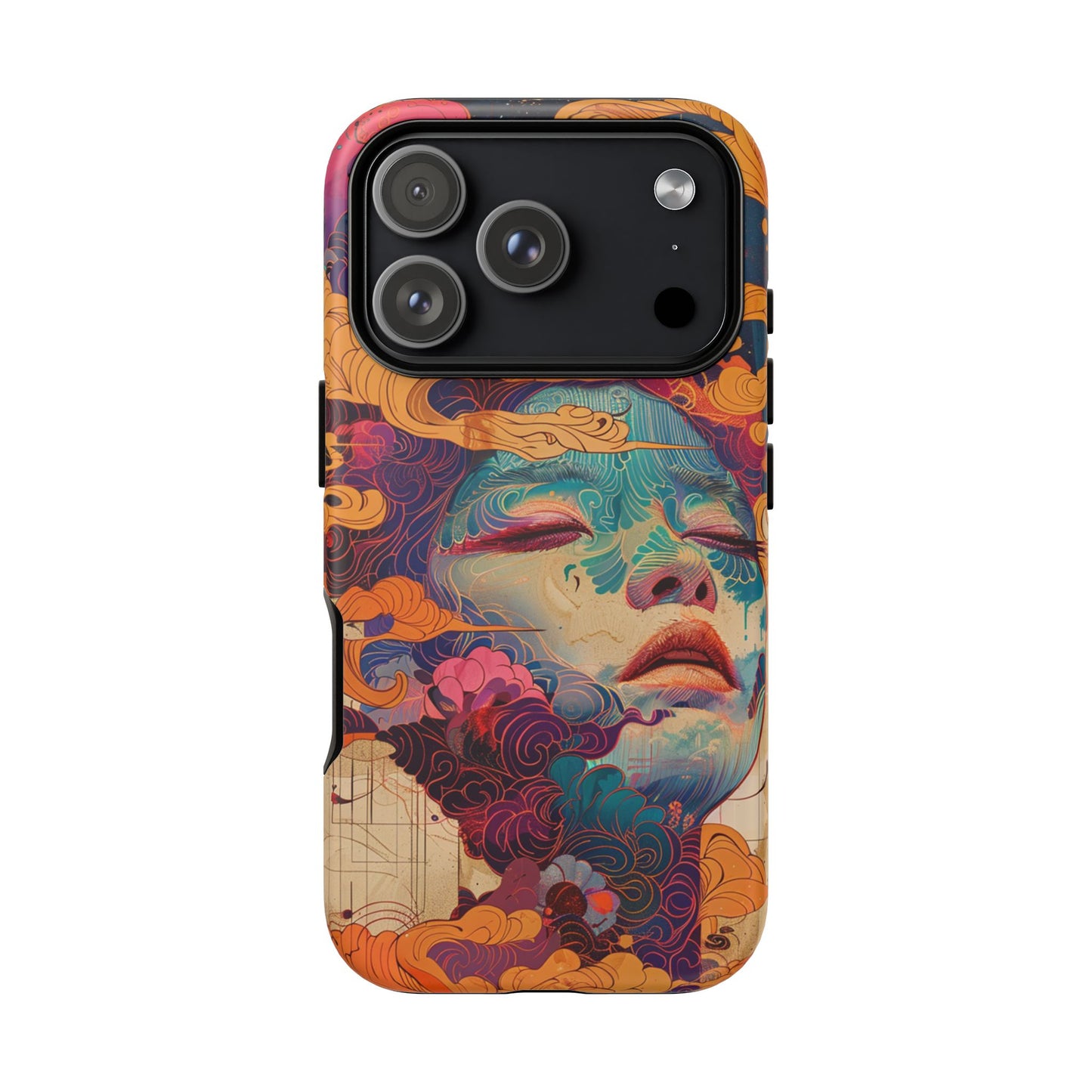 Copy of Artistic Crescent Moon Phone Case — Dreamy Starry Night Protection