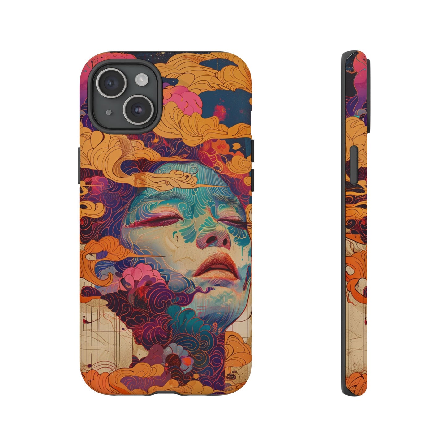 Copy of Artistic Crescent Moon Phone Case — Dreamy Starry Night Protection