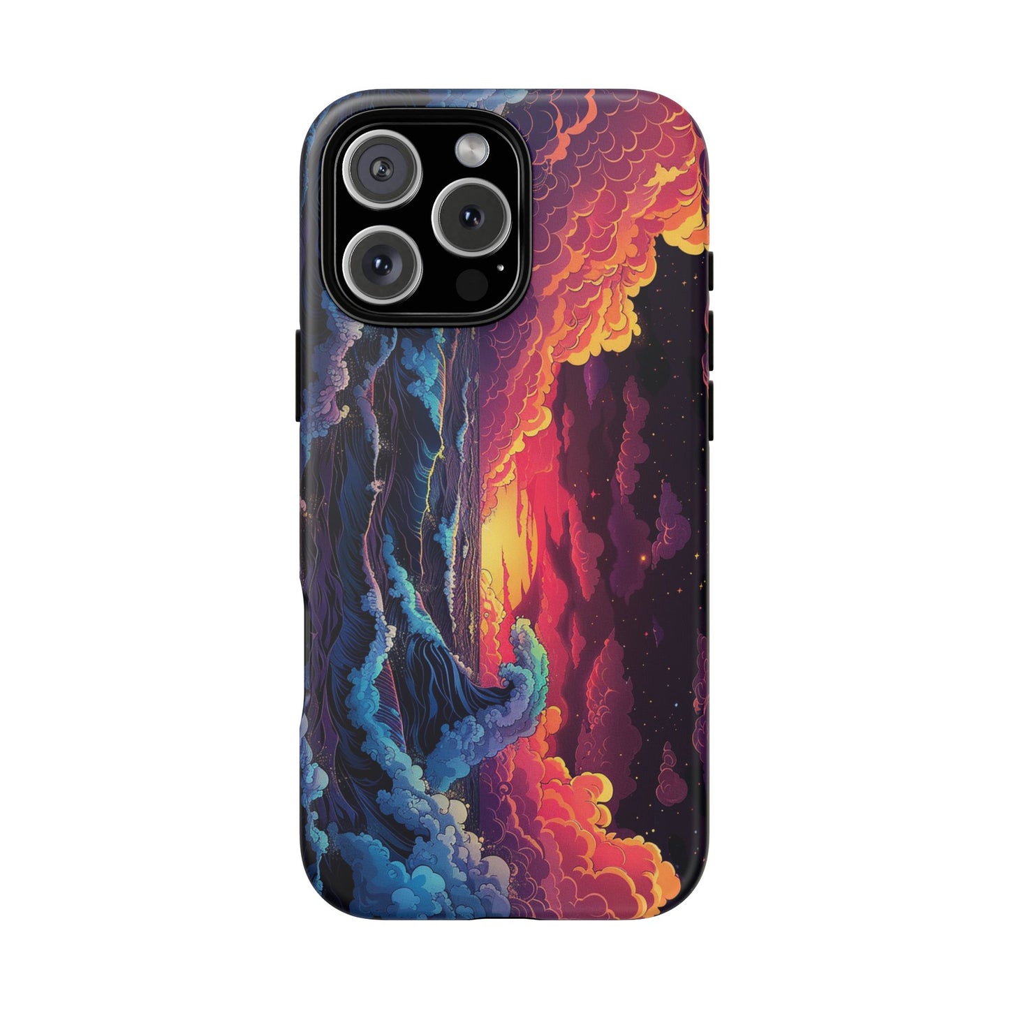 Copy of Artistic Crescent Moon Phone Case — Dreamy Starry Night Protection