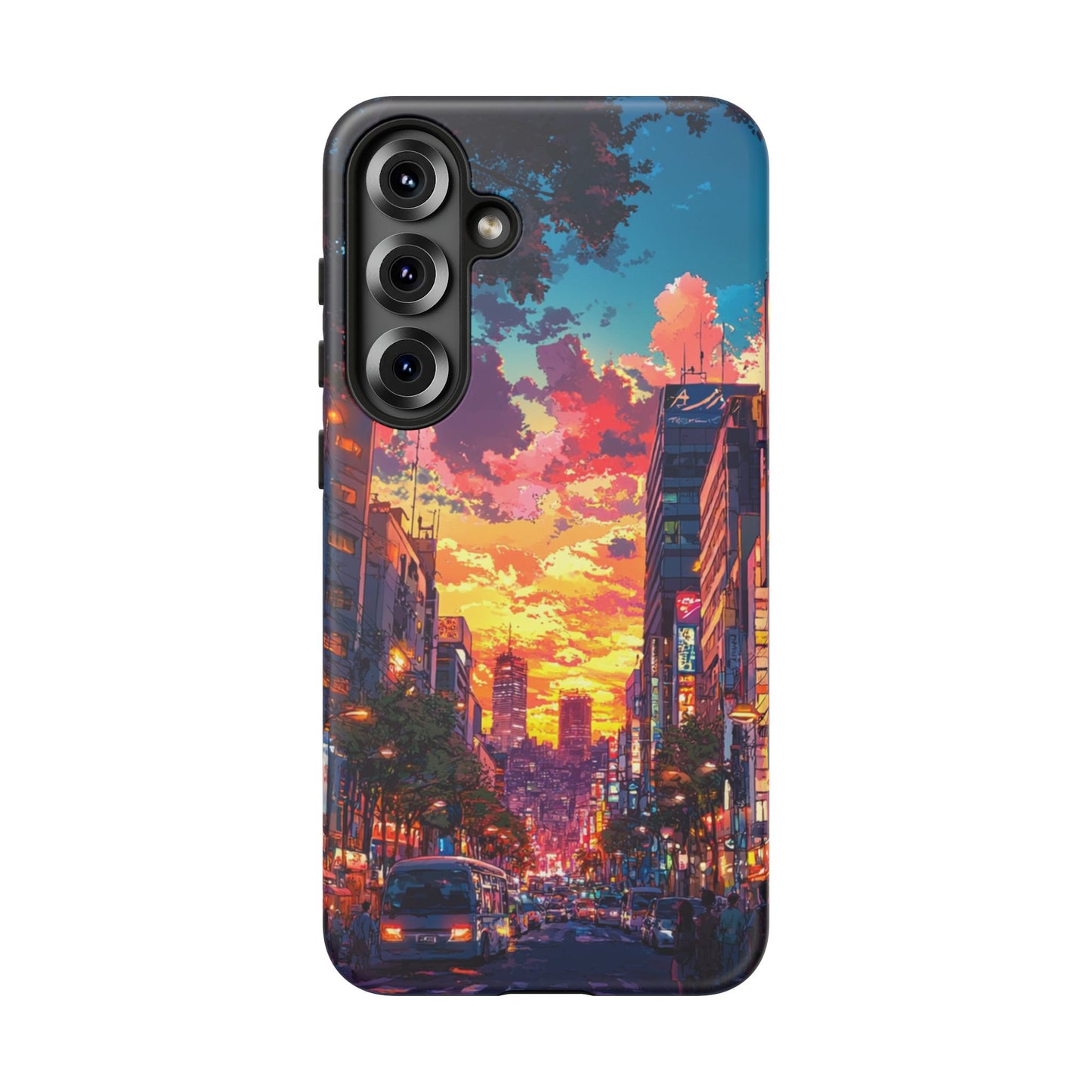 Copy of Copy of Artistic Crescent Moon Phone Case — Dreamy Starry Night Protection