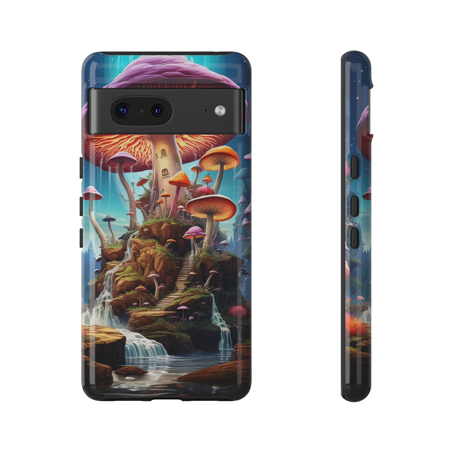 Copy of Copy of Artistic Crescent Moon Phone Case — Dreamy Starry Night Protection