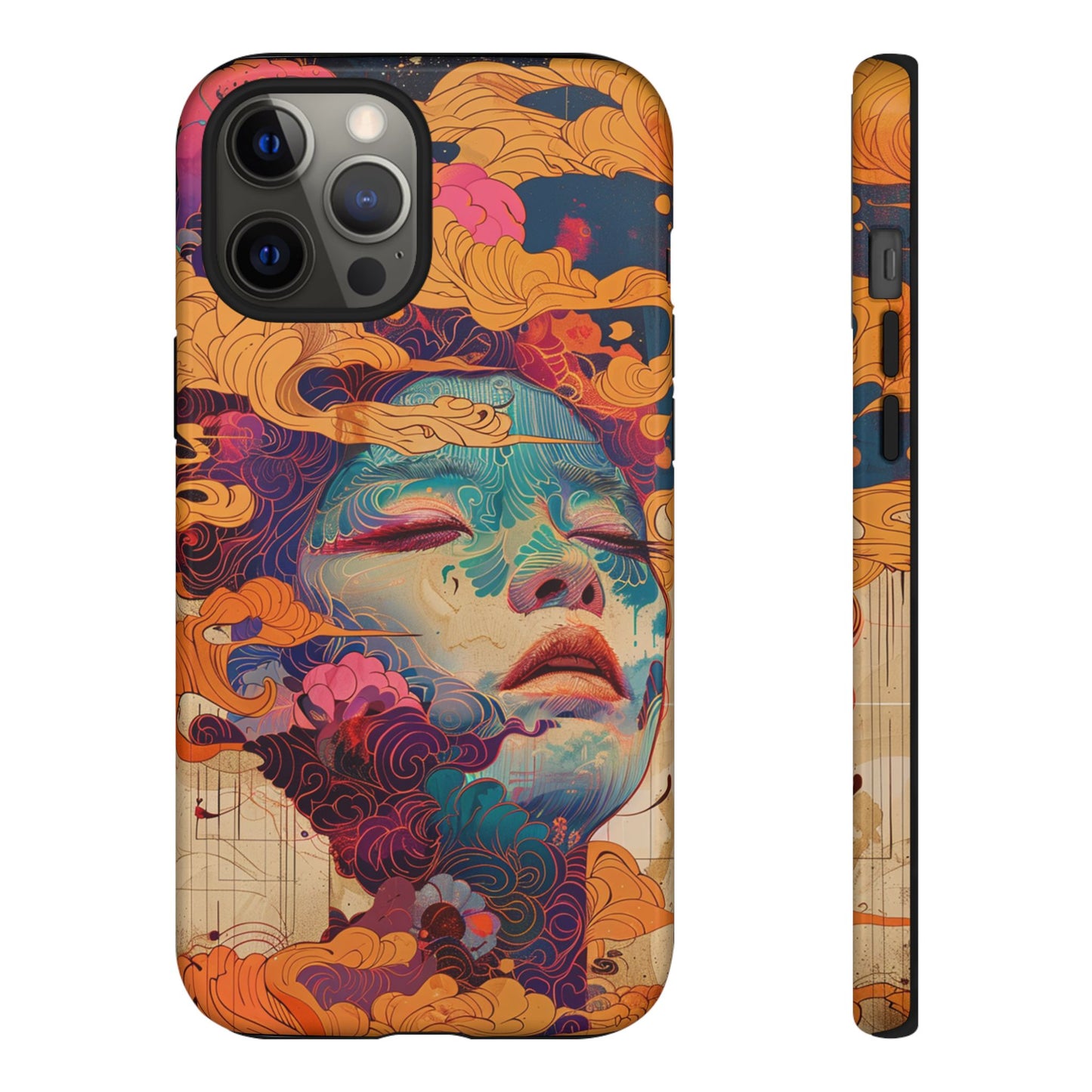 Copy of Artistic Crescent Moon Phone Case — Dreamy Starry Night Protection