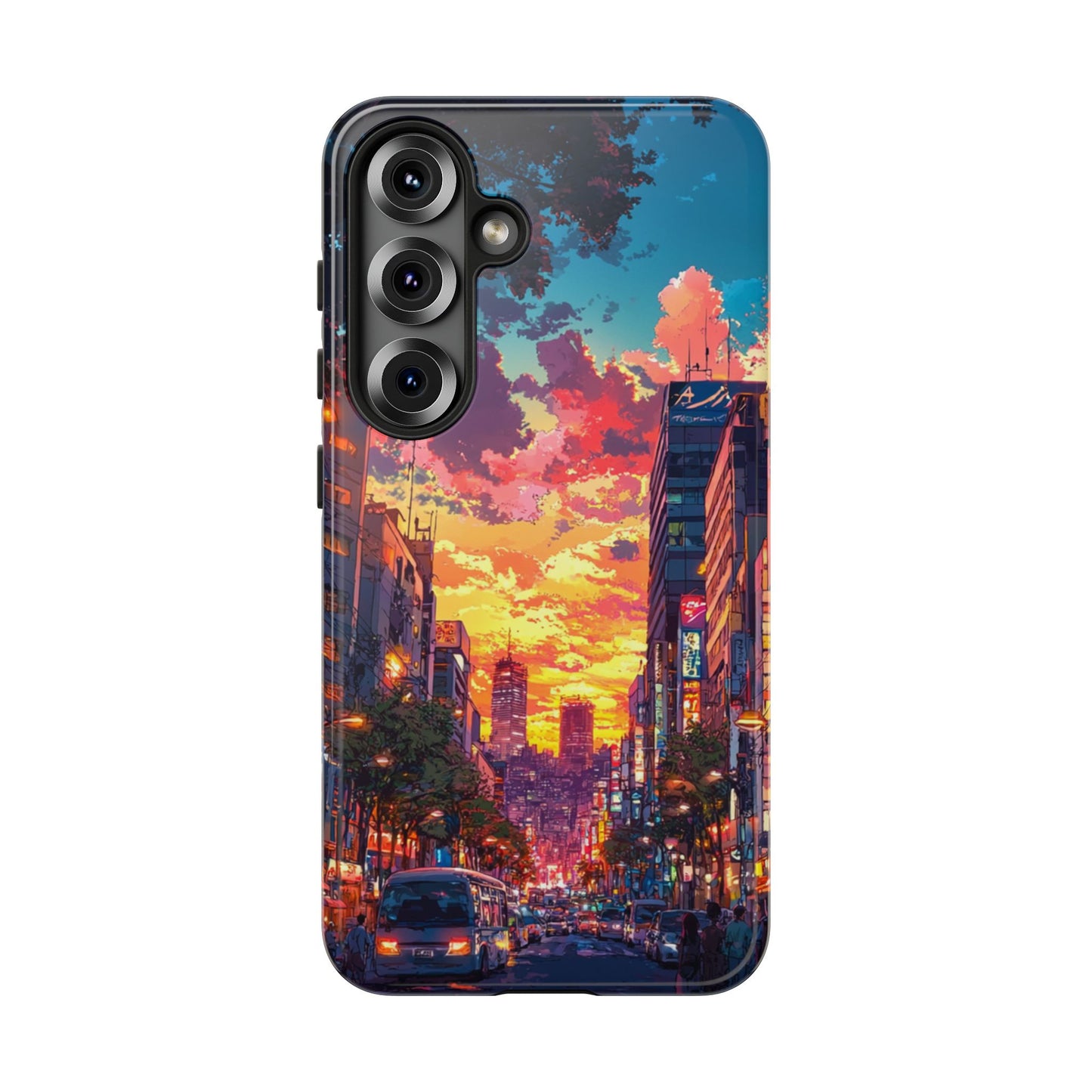 Copy of Copy of Artistic Crescent Moon Phone Case — Dreamy Starry Night Protection