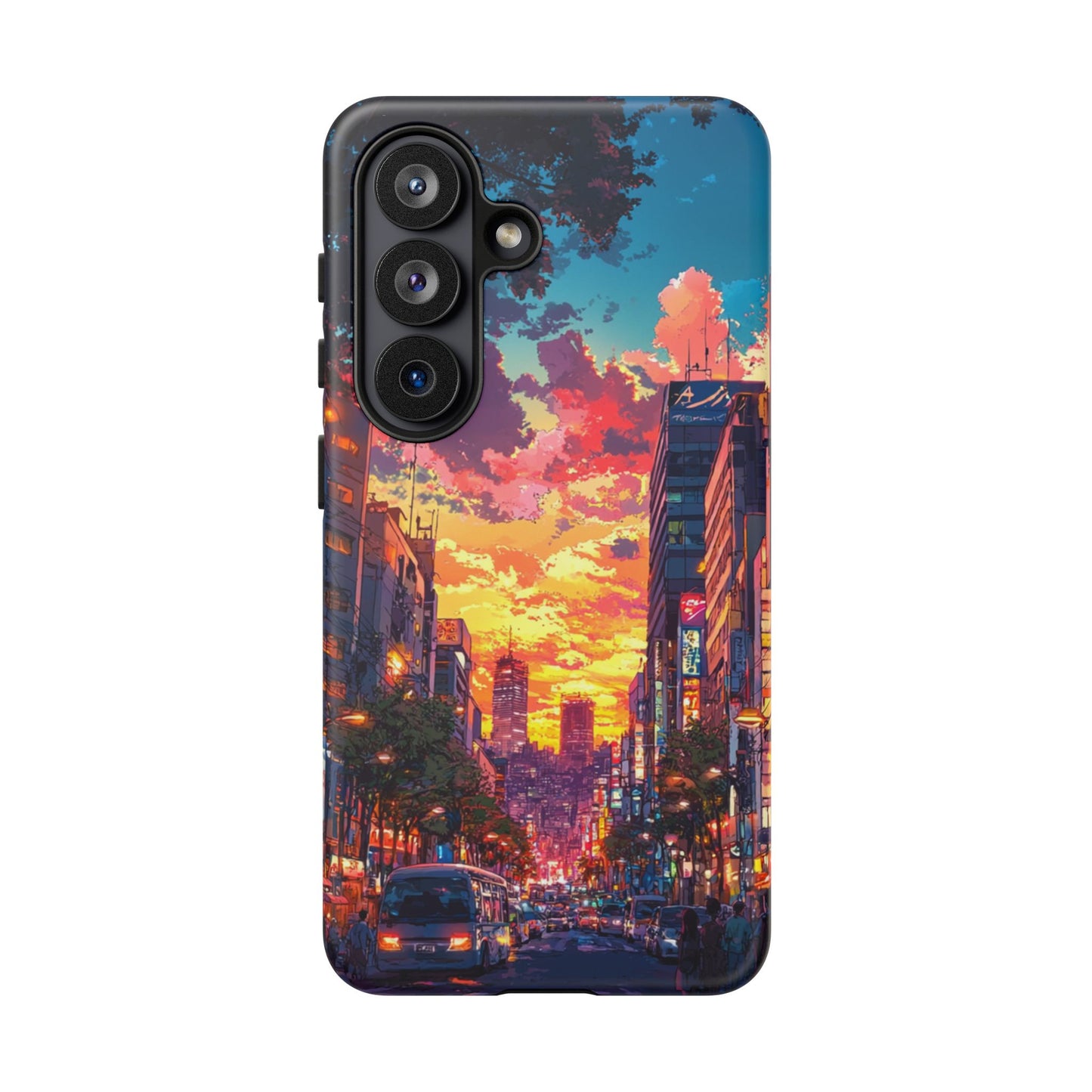 Copy of Copy of Artistic Crescent Moon Phone Case — Dreamy Starry Night Protection