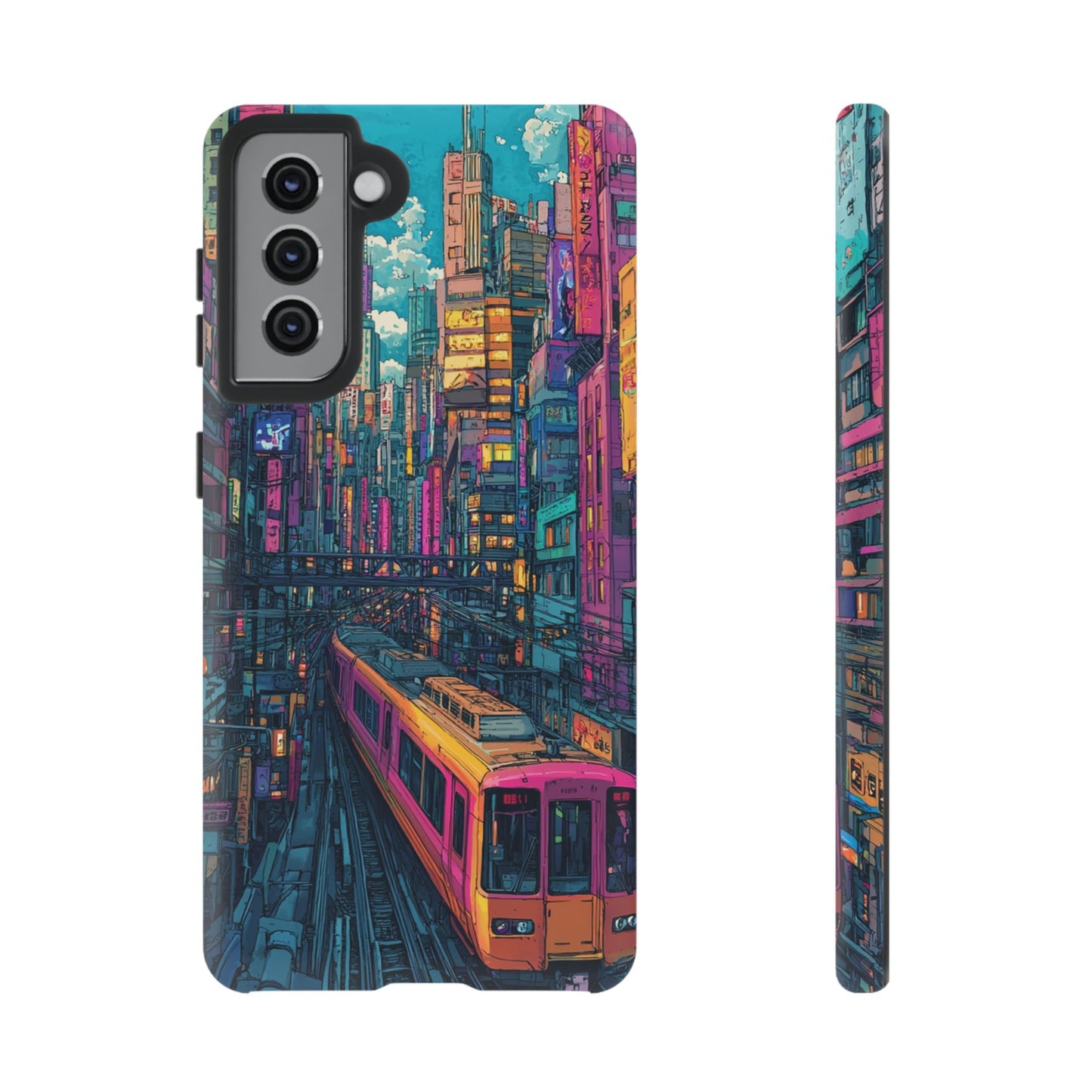 Copy of Copy of Artistic Crescent Moon Phone Case — Dreamy Starry Night Protection