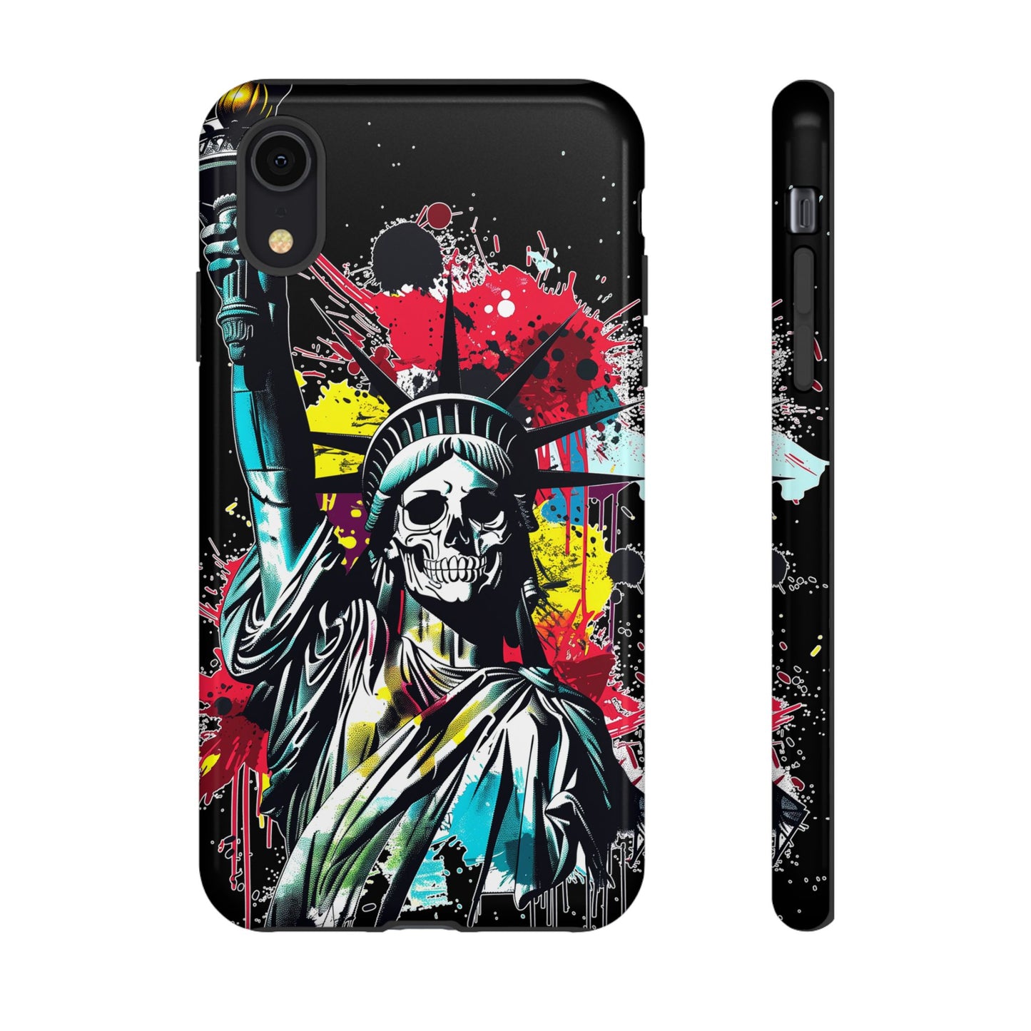 Artistic Crescent Moon Phone Case — Dreamy Starry Night Protection
