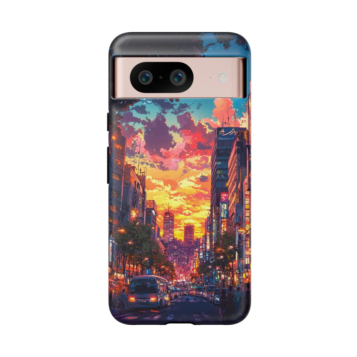 Copy of Copy of Artistic Crescent Moon Phone Case — Dreamy Starry Night Protection