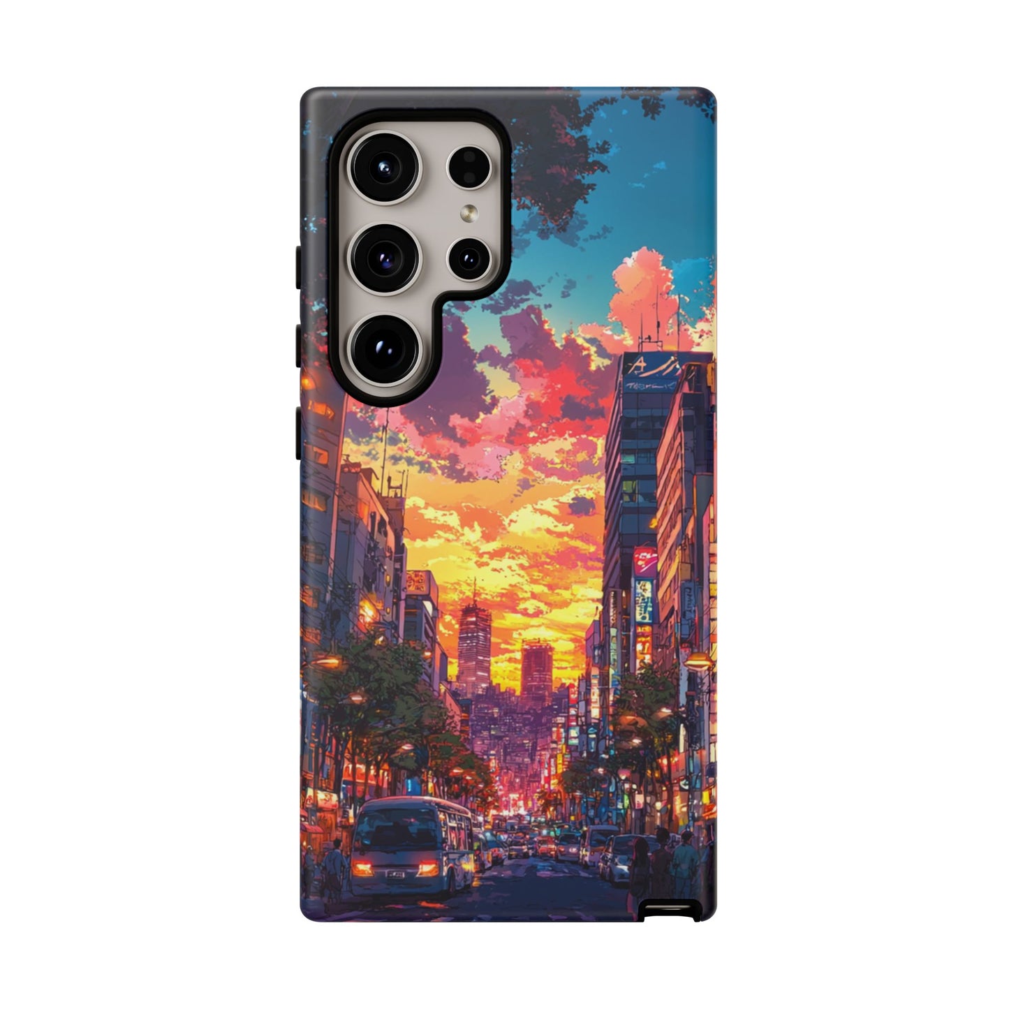 Copy of Copy of Artistic Crescent Moon Phone Case — Dreamy Starry Night Protection