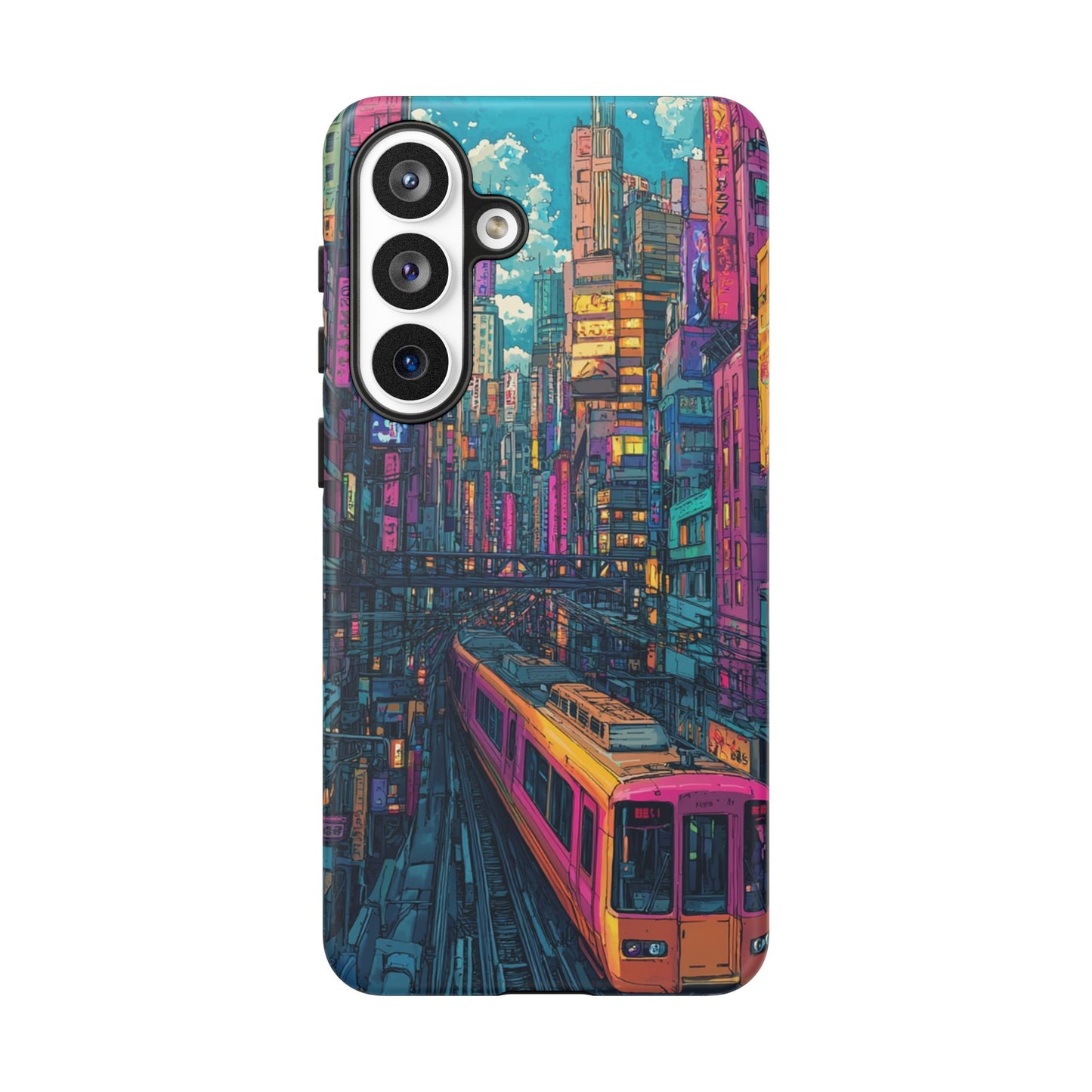 Copy of Copy of Artistic Crescent Moon Phone Case — Dreamy Starry Night Protection