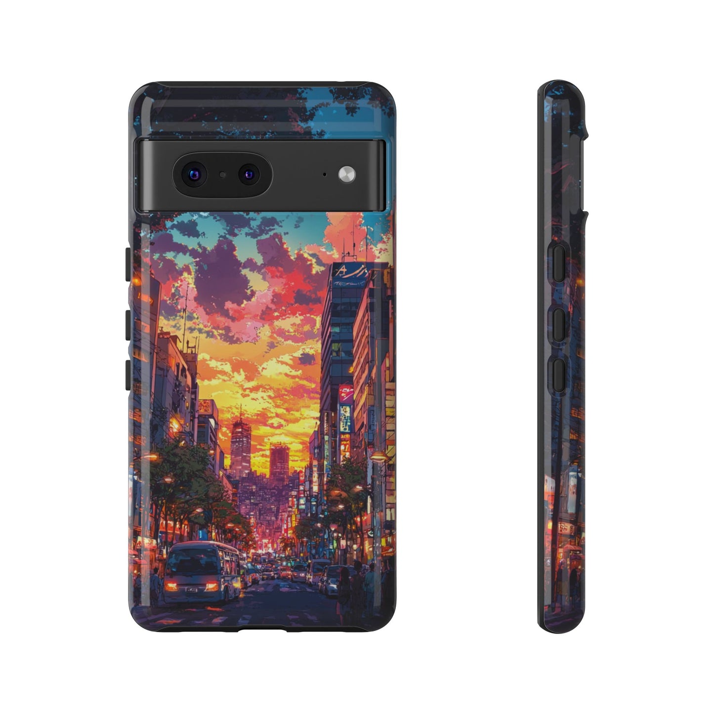 Copy of Copy of Artistic Crescent Moon Phone Case — Dreamy Starry Night Protection