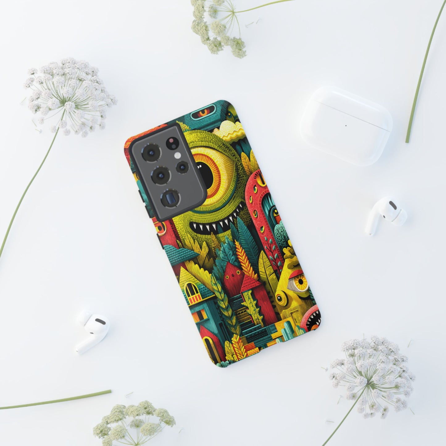 Copy of Artistic Crescent Moon Phone Case — Dreamy Starry Night Protection