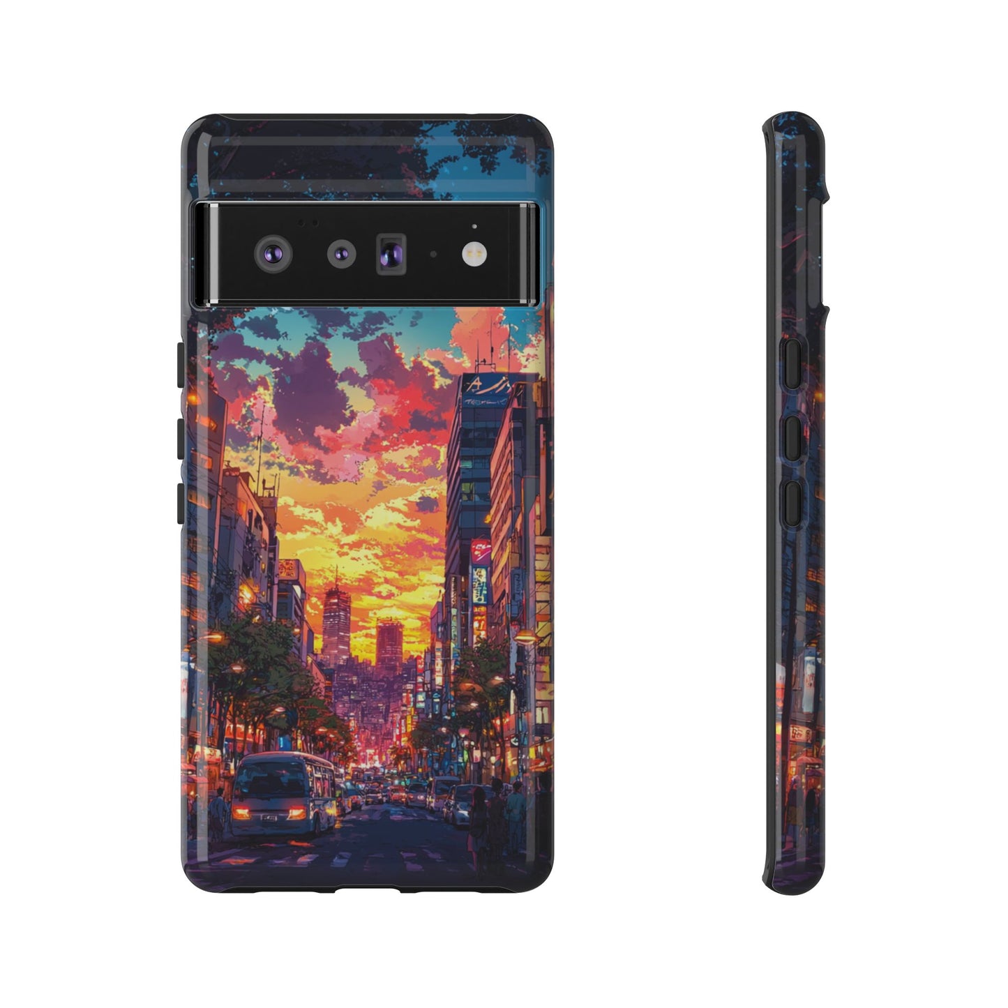 Copy of Copy of Artistic Crescent Moon Phone Case — Dreamy Starry Night Protection