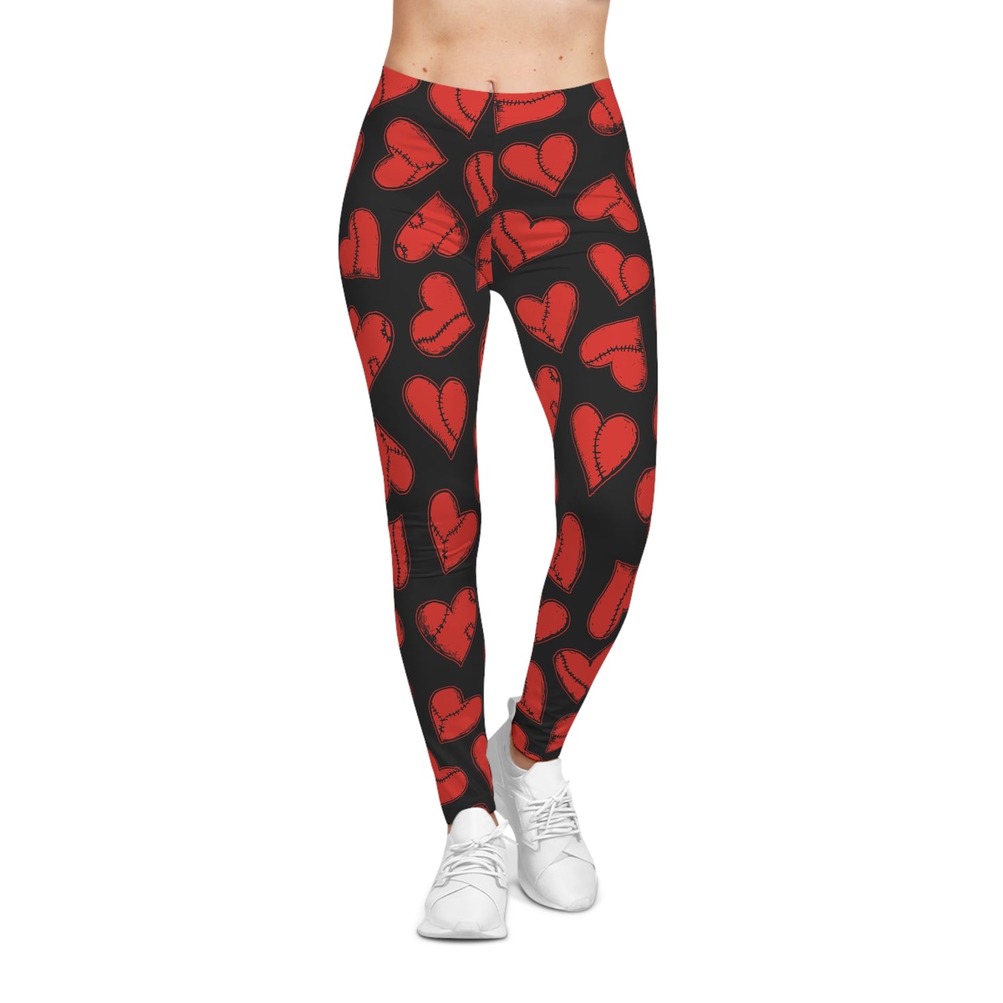 Copy of Copy of Goth Skull Bat Leggings — Women's All-Over Print Halloween Yoga Pants