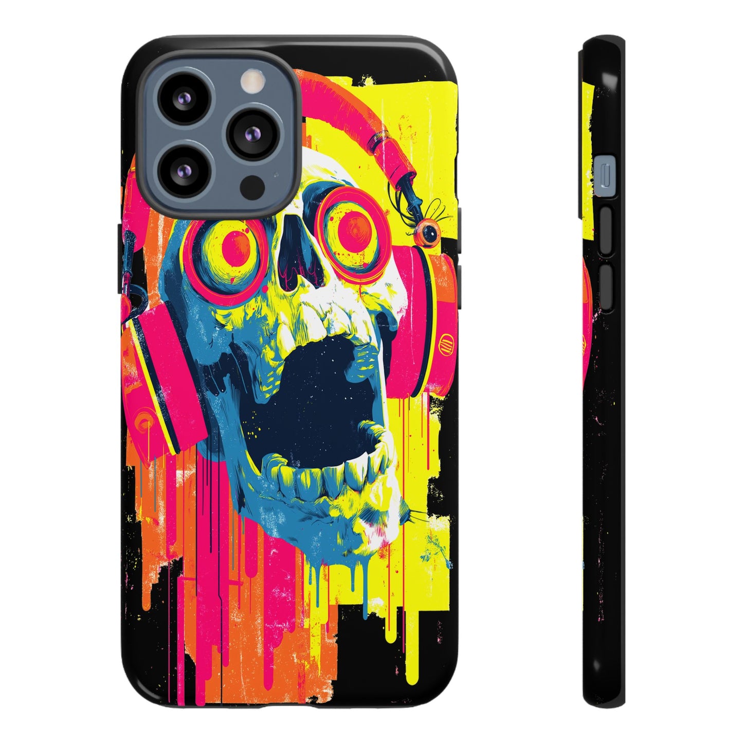 Artistic Crescent Moon Phone Case — Dreamy Starry Night Protection