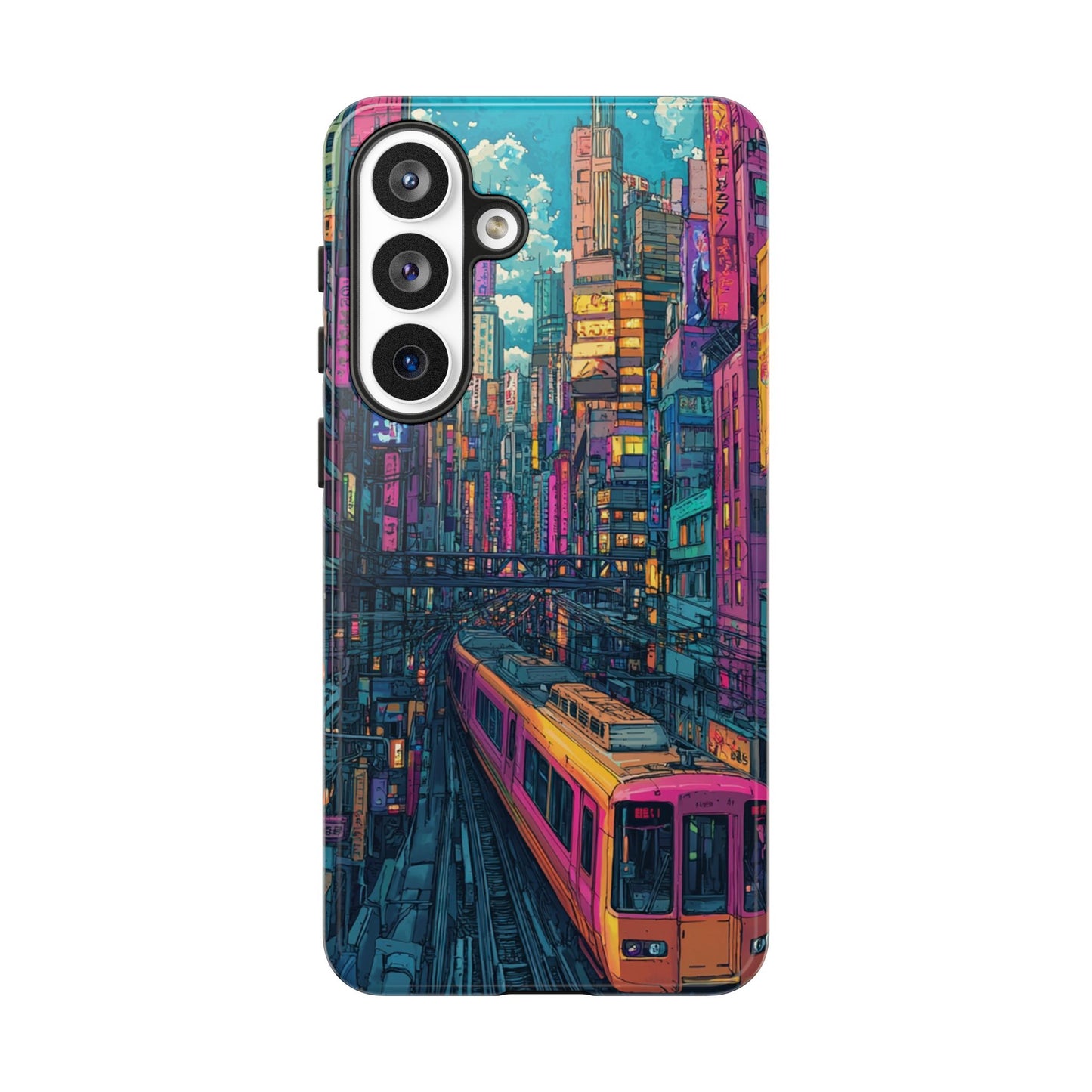 Copy of Copy of Artistic Crescent Moon Phone Case — Dreamy Starry Night Protection