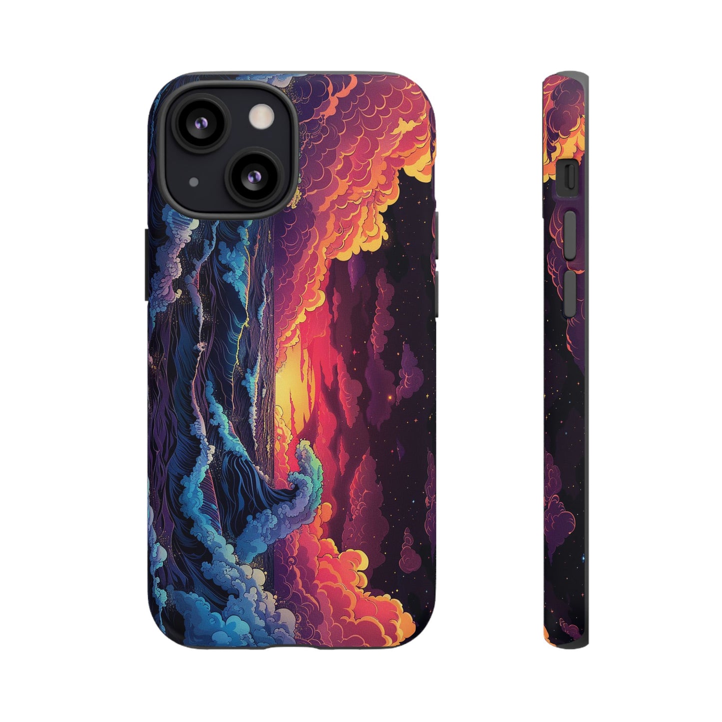 Copy of Artistic Crescent Moon Phone Case — Dreamy Starry Night Protection