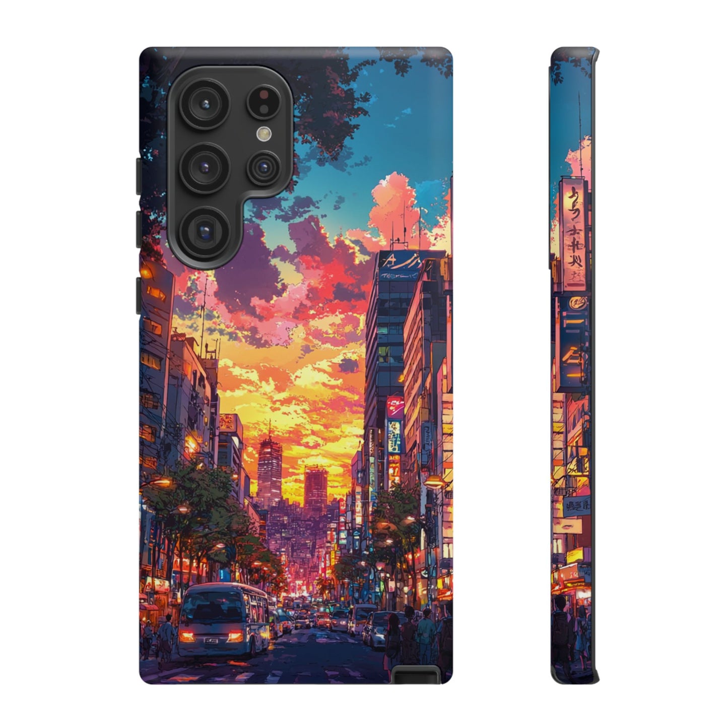 Copy of Copy of Artistic Crescent Moon Phone Case — Dreamy Starry Night Protection