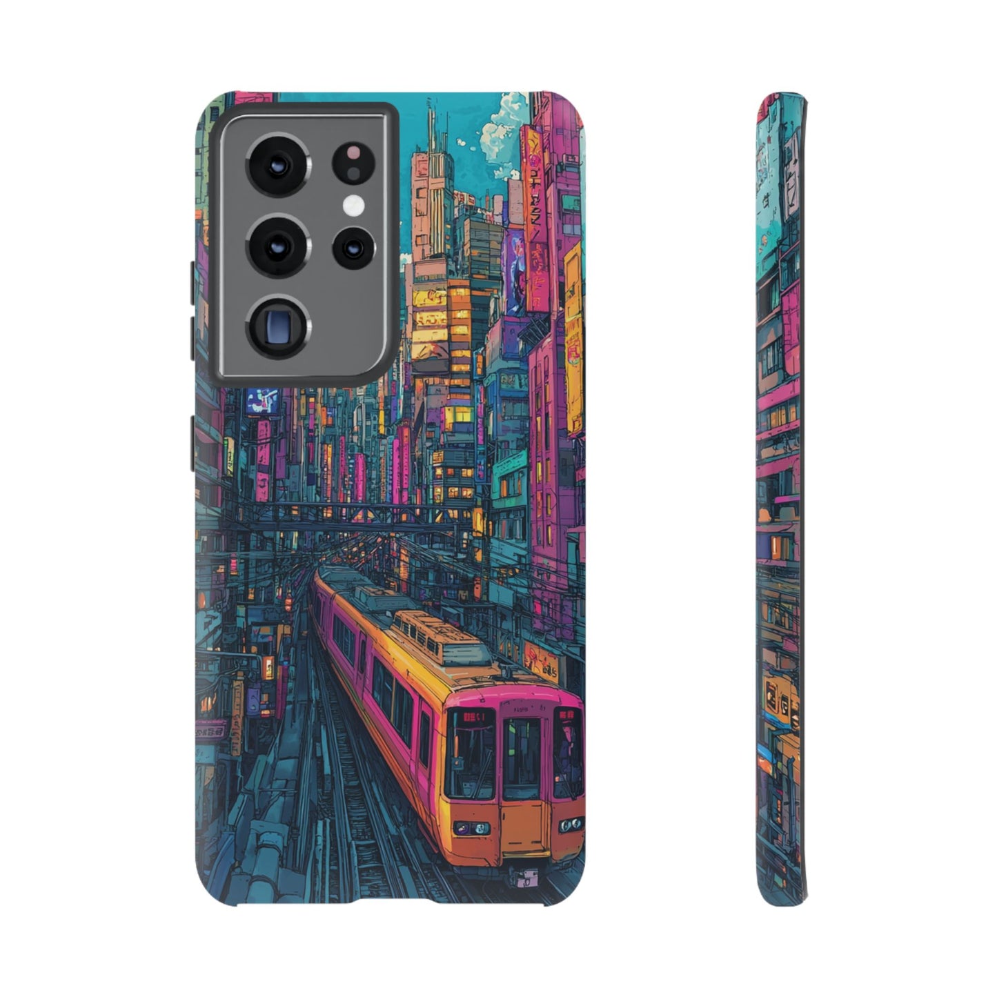 Copy of Copy of Artistic Crescent Moon Phone Case — Dreamy Starry Night Protection